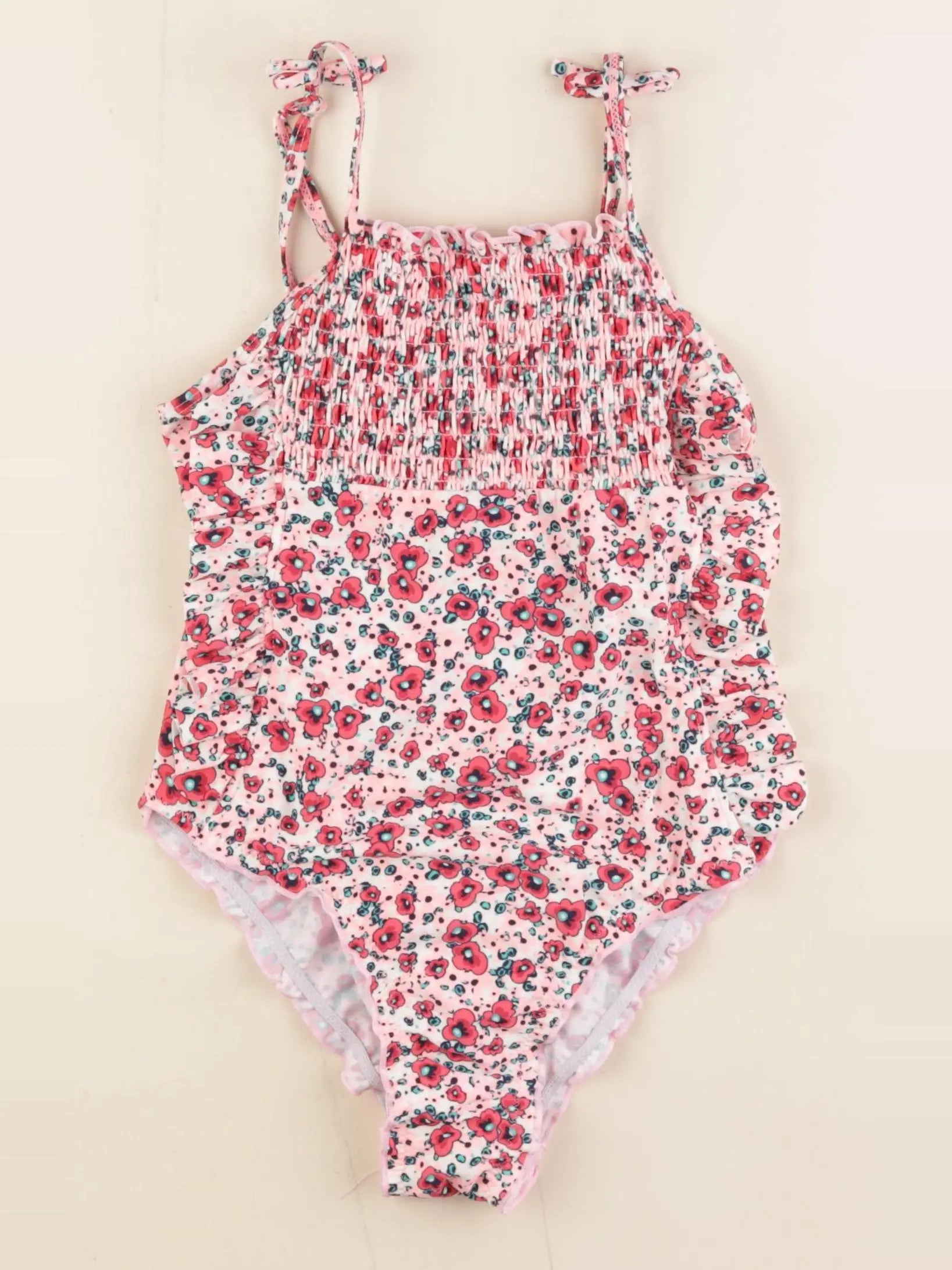 Vertbaudet - maillot de bain rose - 10 ans