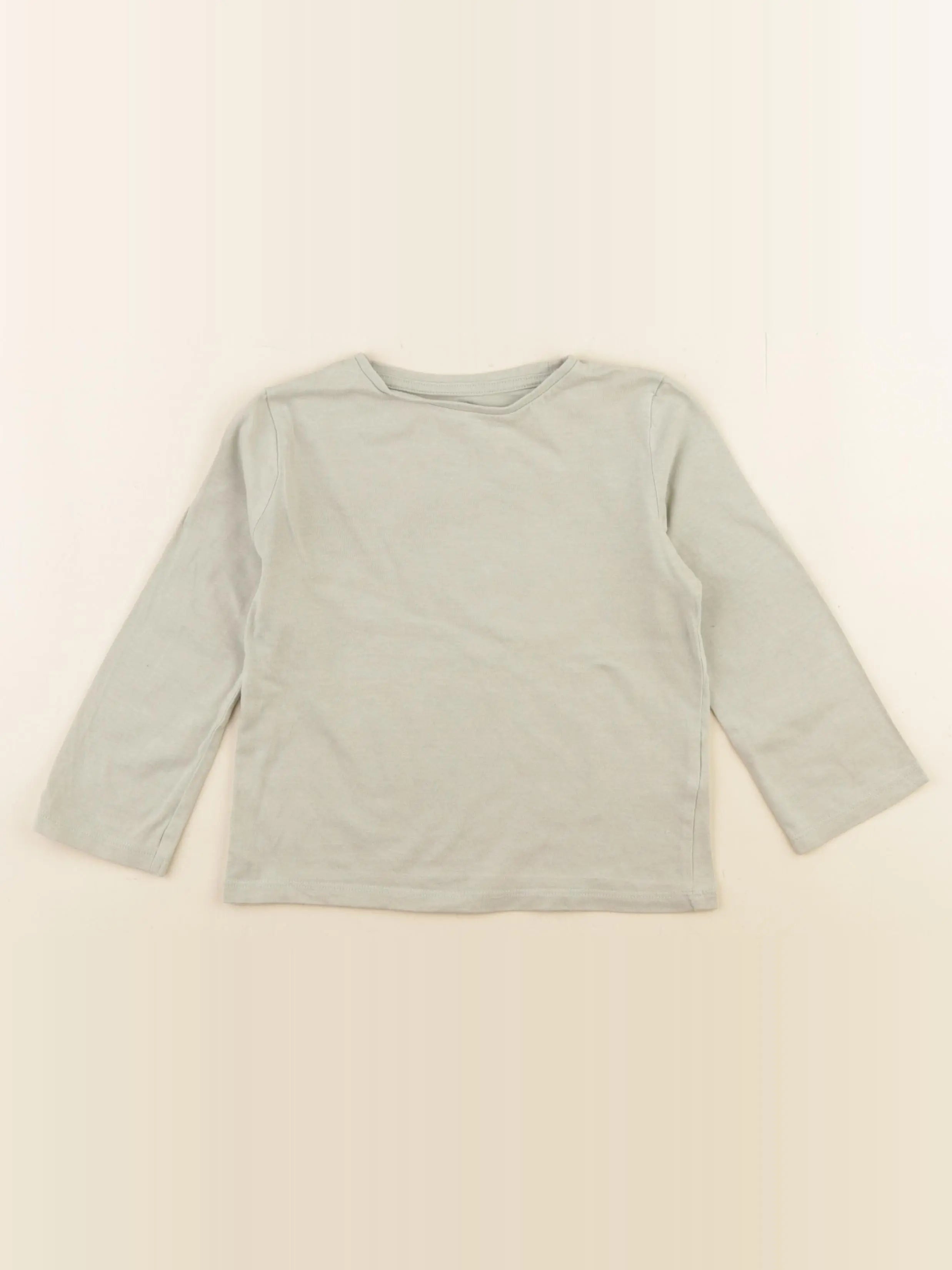 Vertbaudet - tee-shirt vert - 4 ans