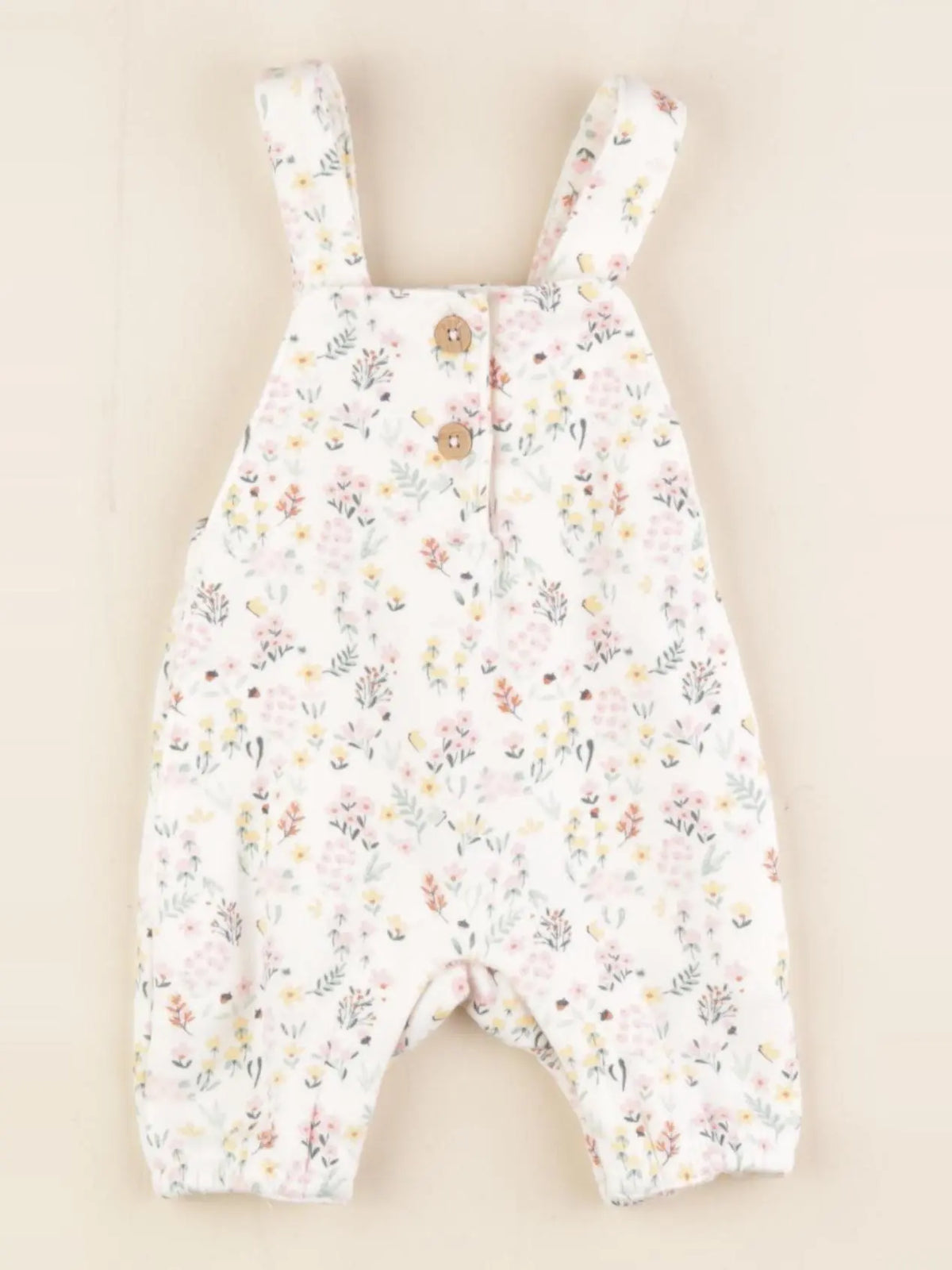 Tape à l'oeil - salopette blanc - 1 mois