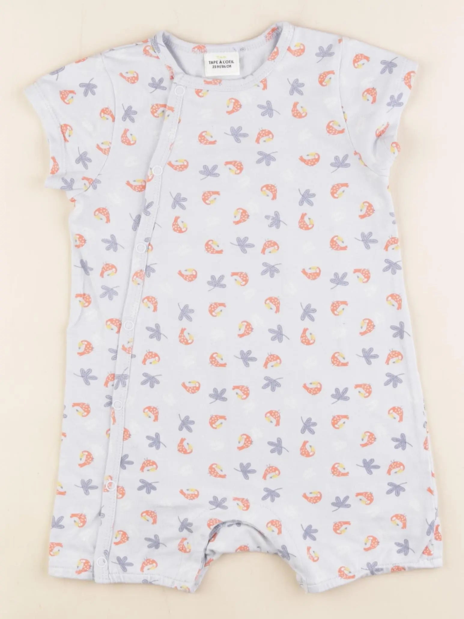 Tape à l'oeil - pyjama coton bleu - 24 mois