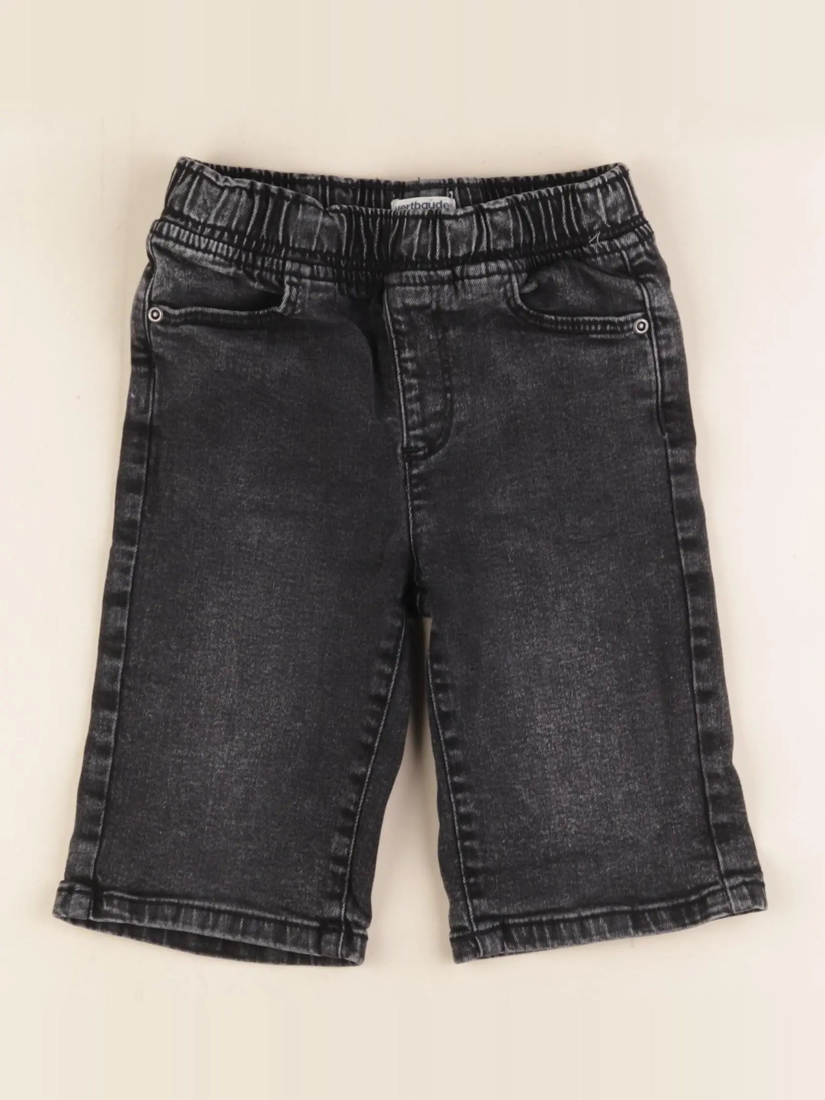 Vertbaudet - short gris - 6 ans