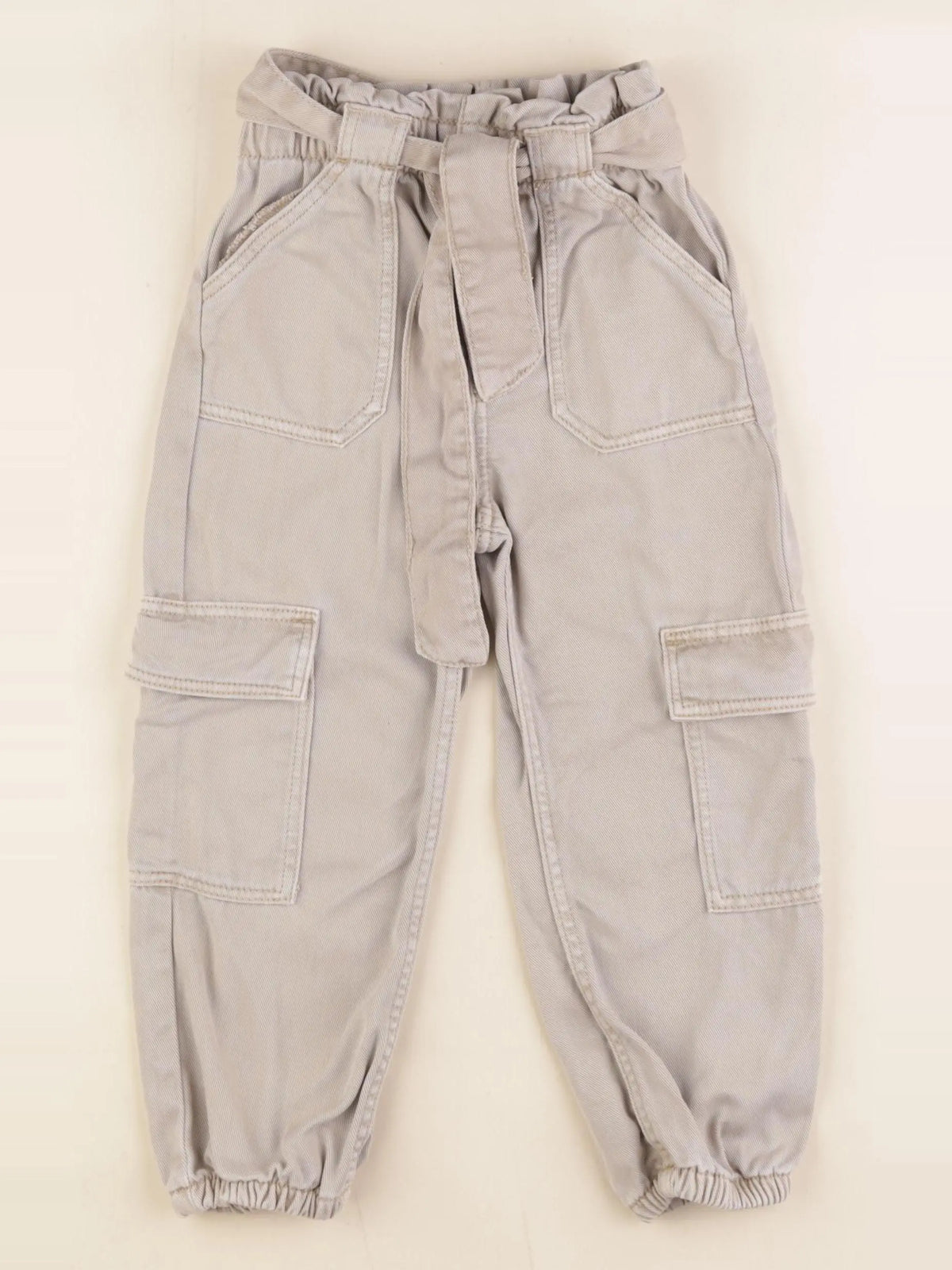 Vertbaudet - pantalon beige - 4 ans