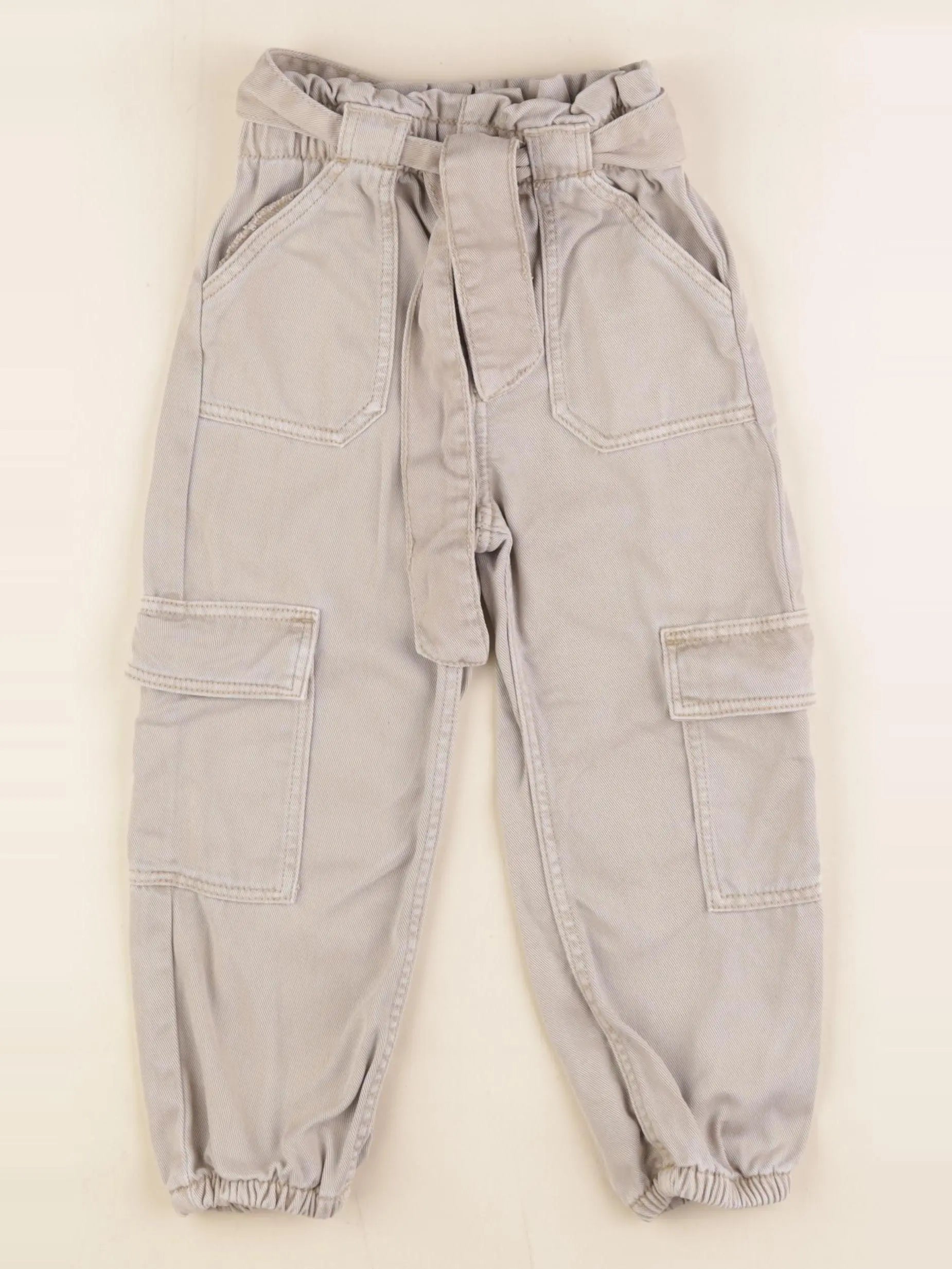 Vertbaudet - pantalon beige - 4 ans