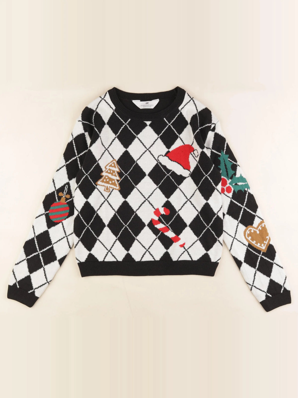 H&M - pull multicolore - 10/12 ans