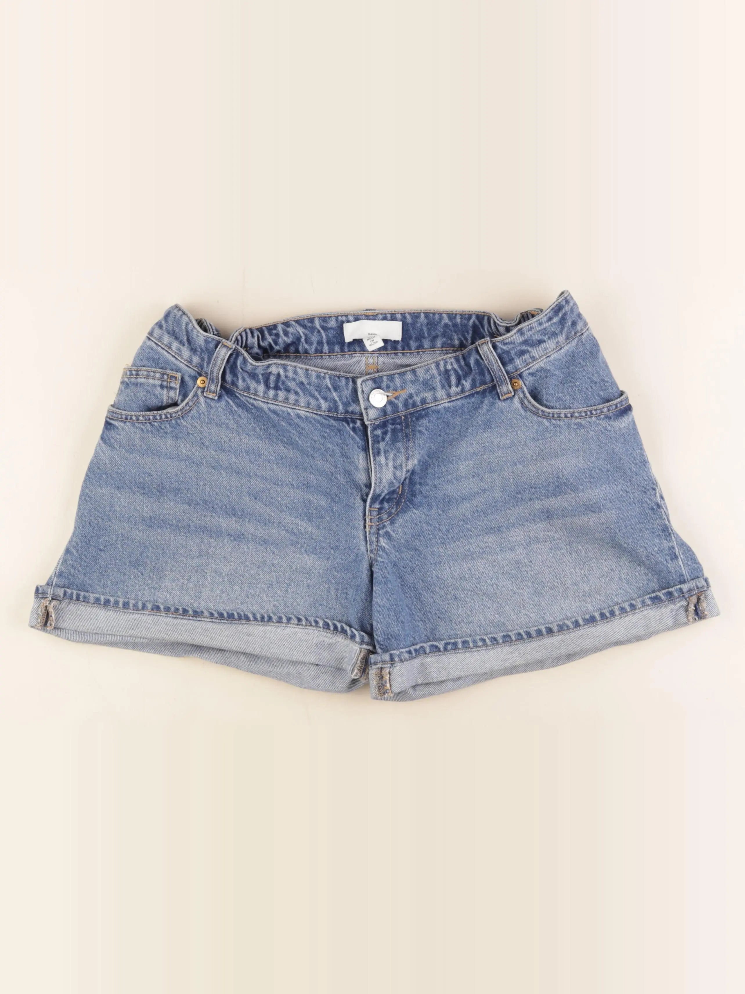 H&M - short grossesse bleu - 36 à 38