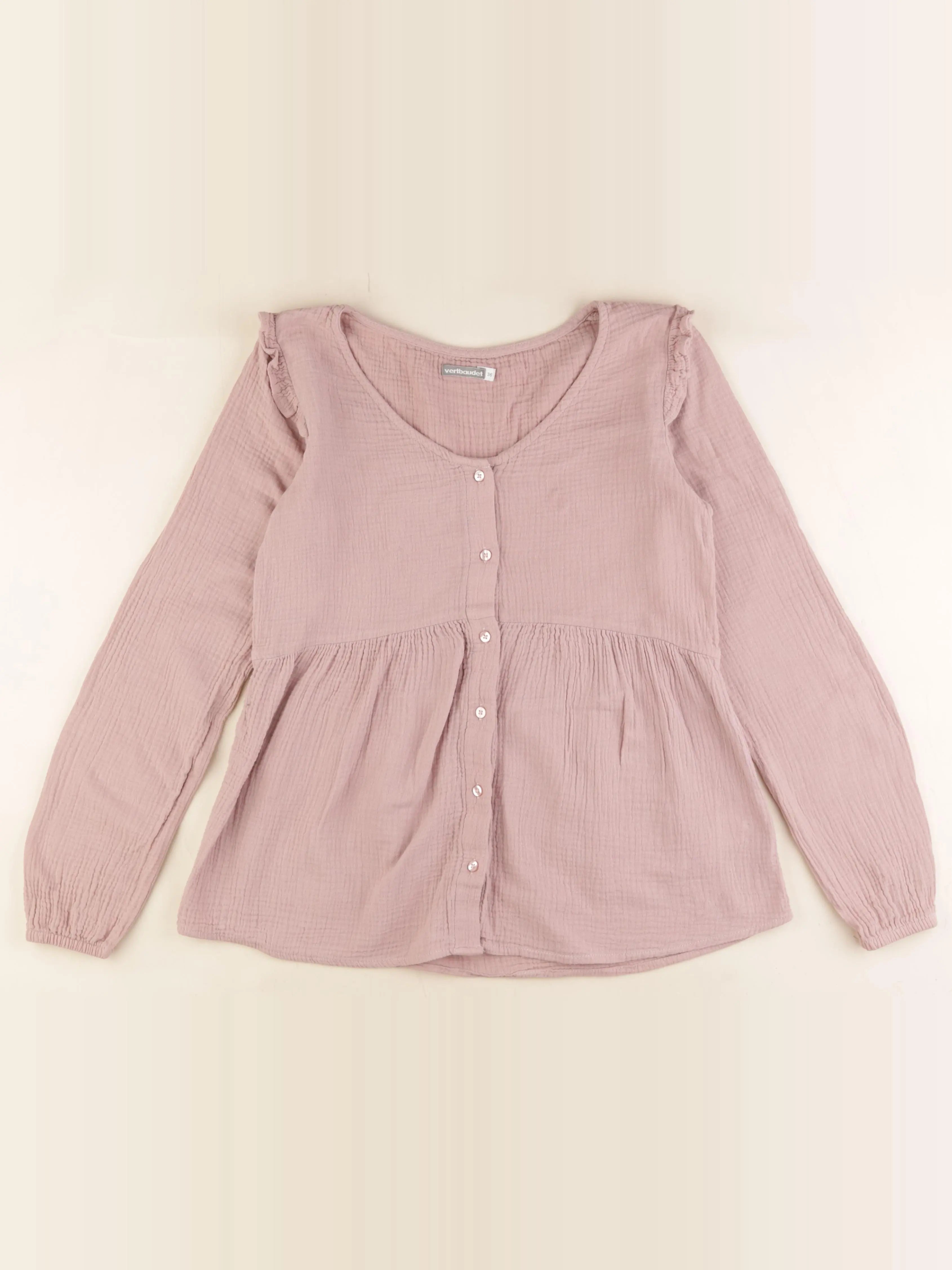 Vertbaudet - blouse allaitement rose - 36