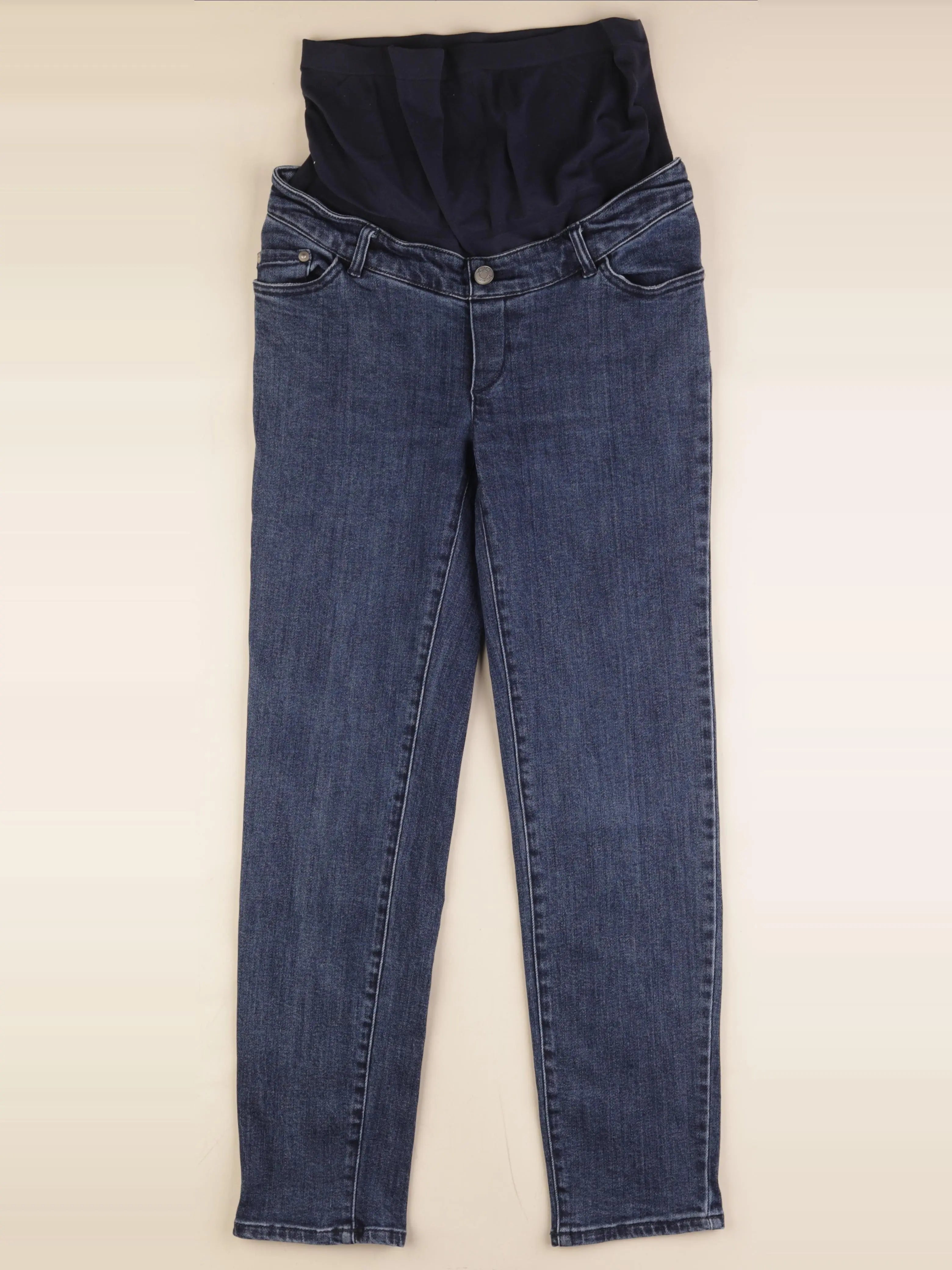 Vertbaudet - jean grossesse bleu - 34