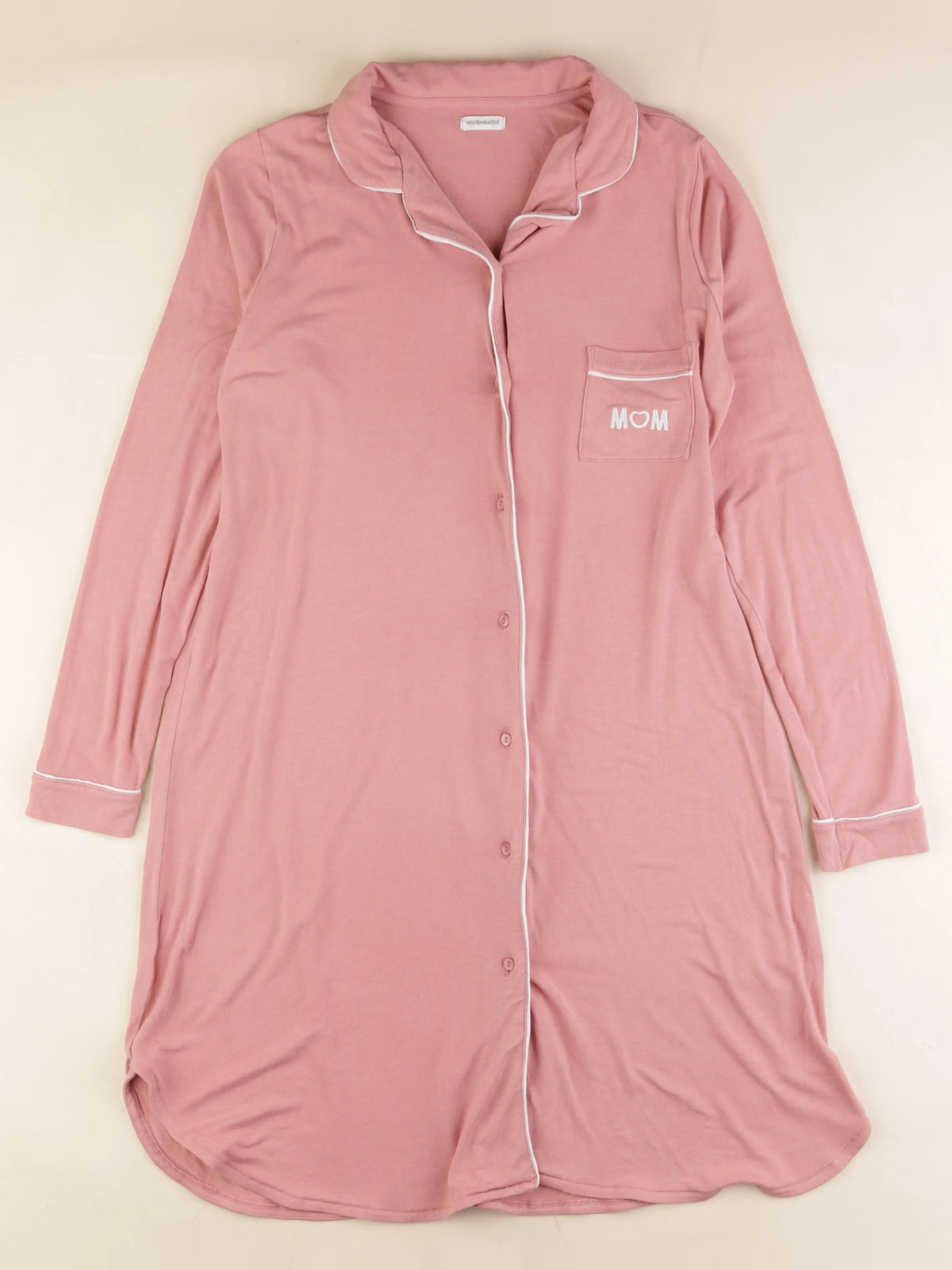 Vertbaudet - chemise de nuit allaitement rose - 34 à 36