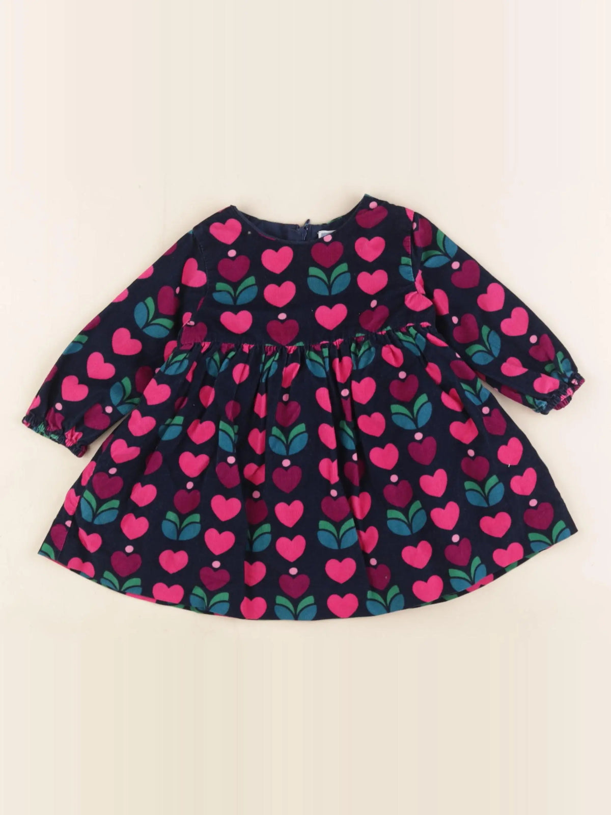Jacadi - robe bleu, rose - 6 mois