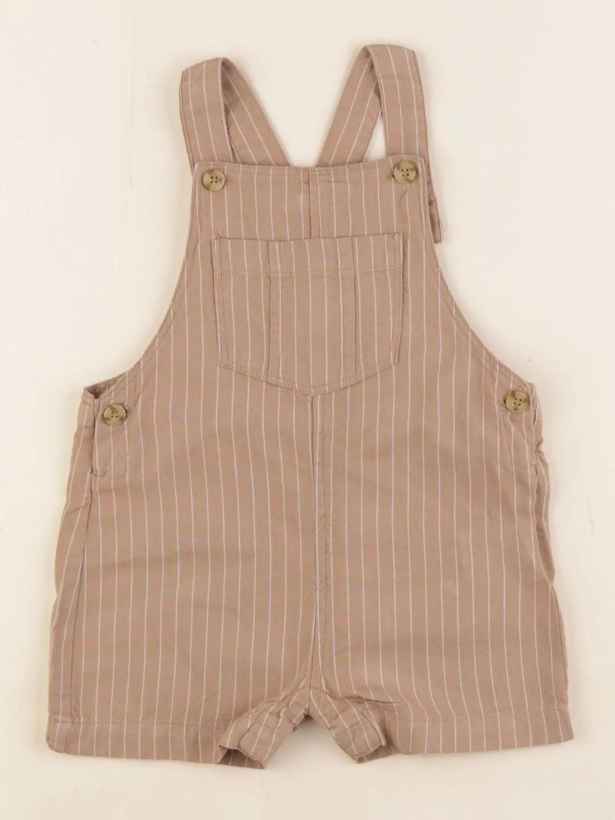 Vertbaudet - combinaison marron - 12 mois