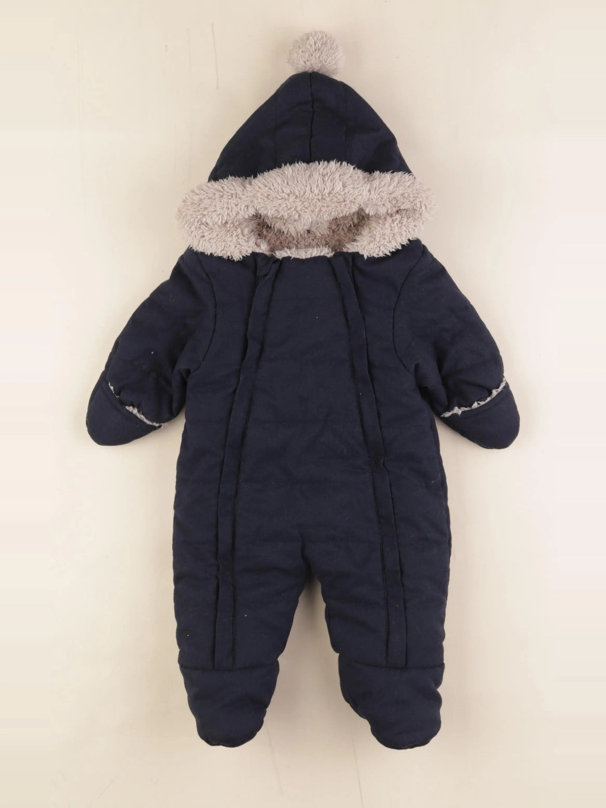 Vertbaudet - combi-pilote bleu - 1 mois