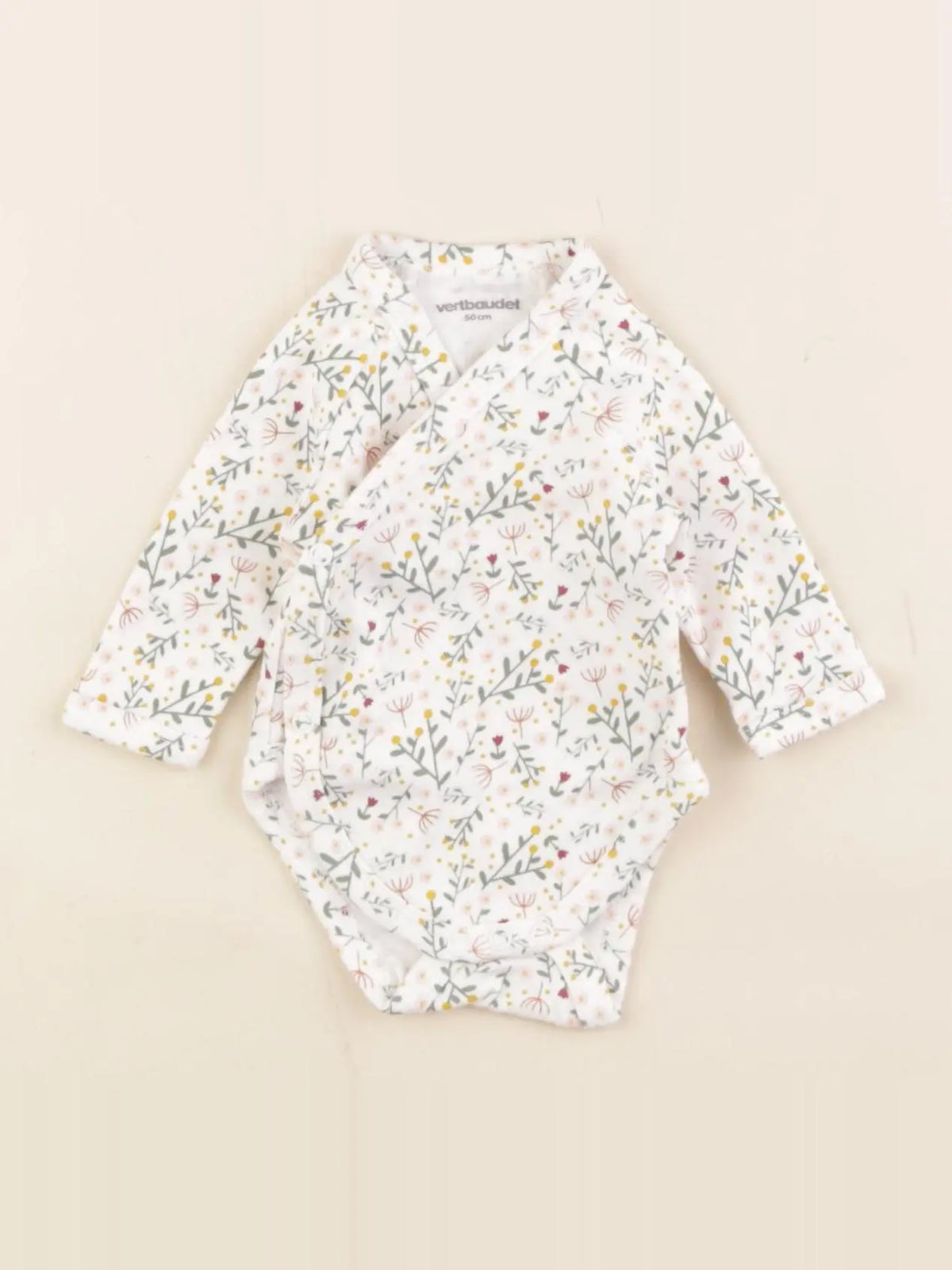 Vertbaudet - body multicolore - 0 mois