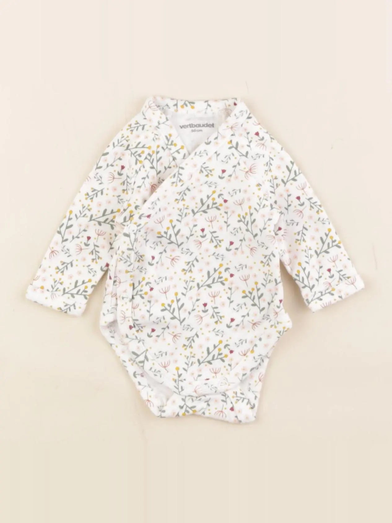 Vertbaudet - body multicolore - 0 mois