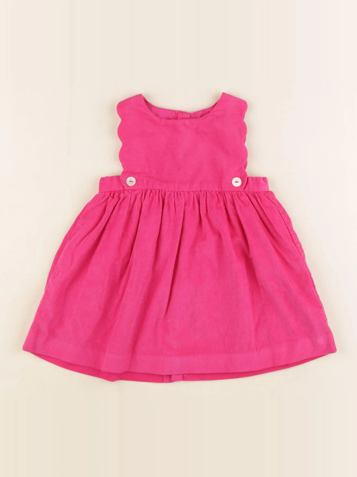 Jacadi - robe rose - 12 mois