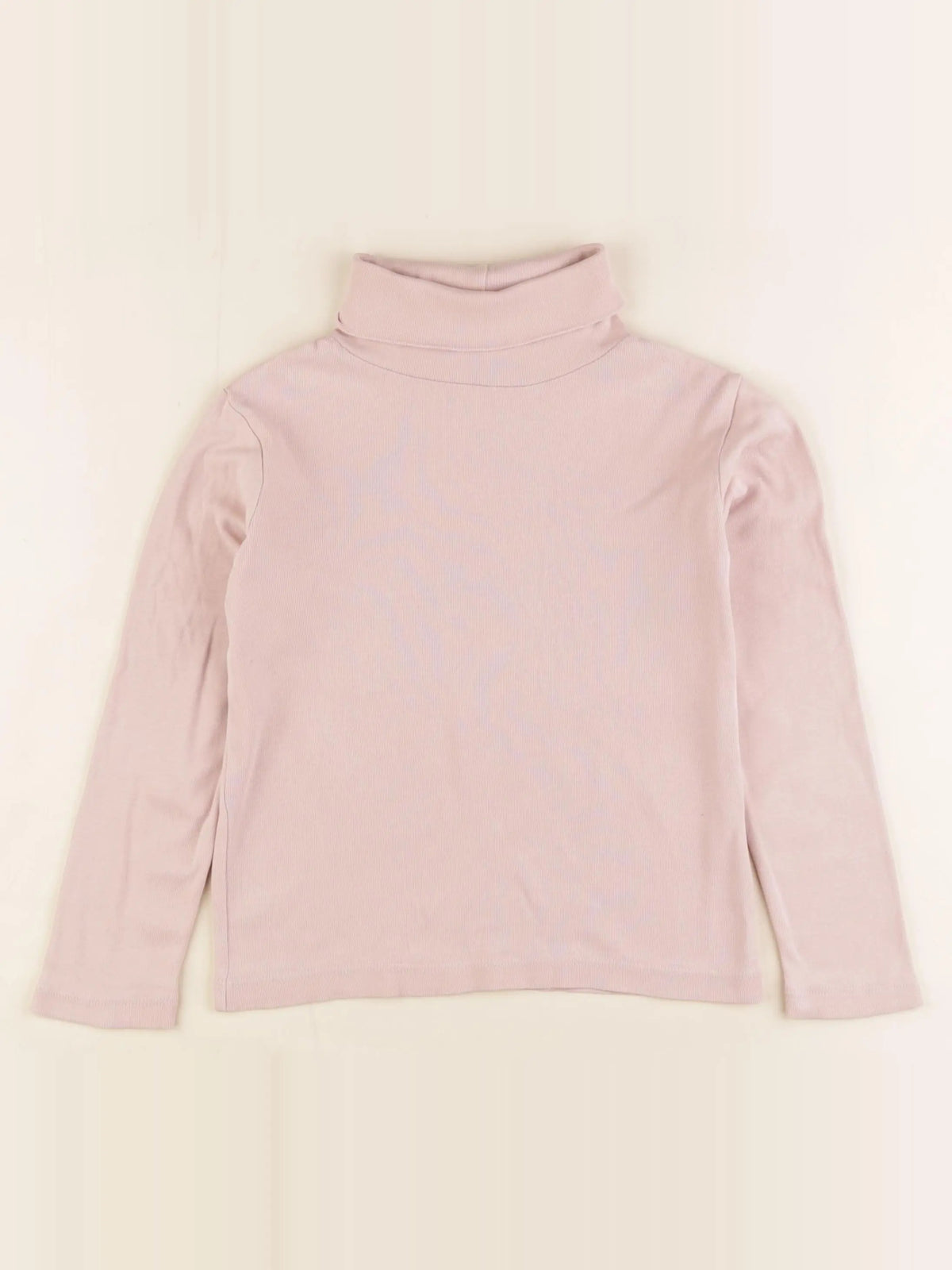 Monoprix - sous-pull rose - 6 ans