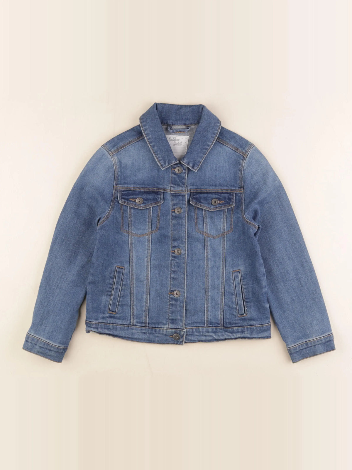 Vertbaudet - veste bleu - 8 ans