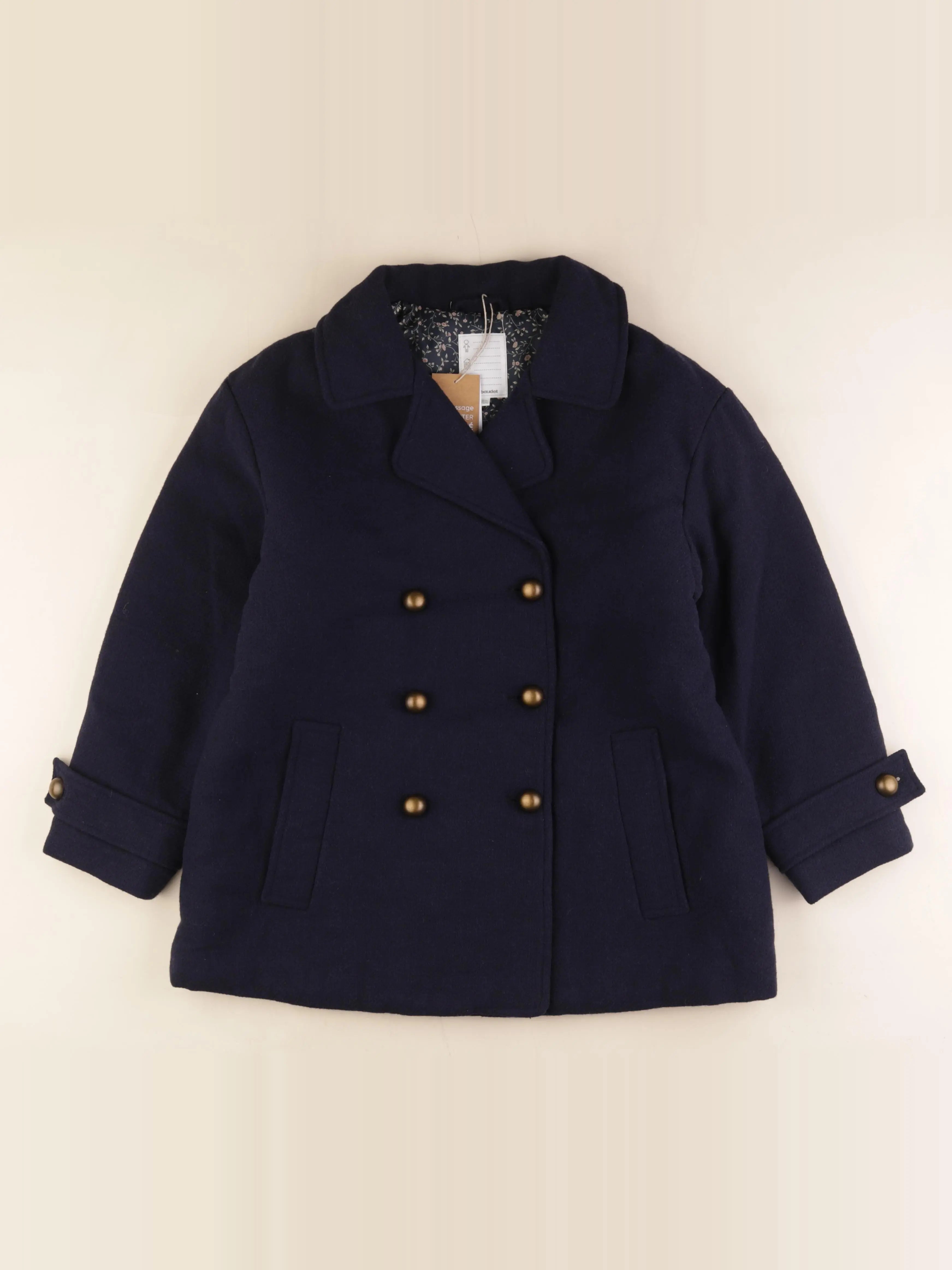 Vertbaudet - veste bleu - 12 ans