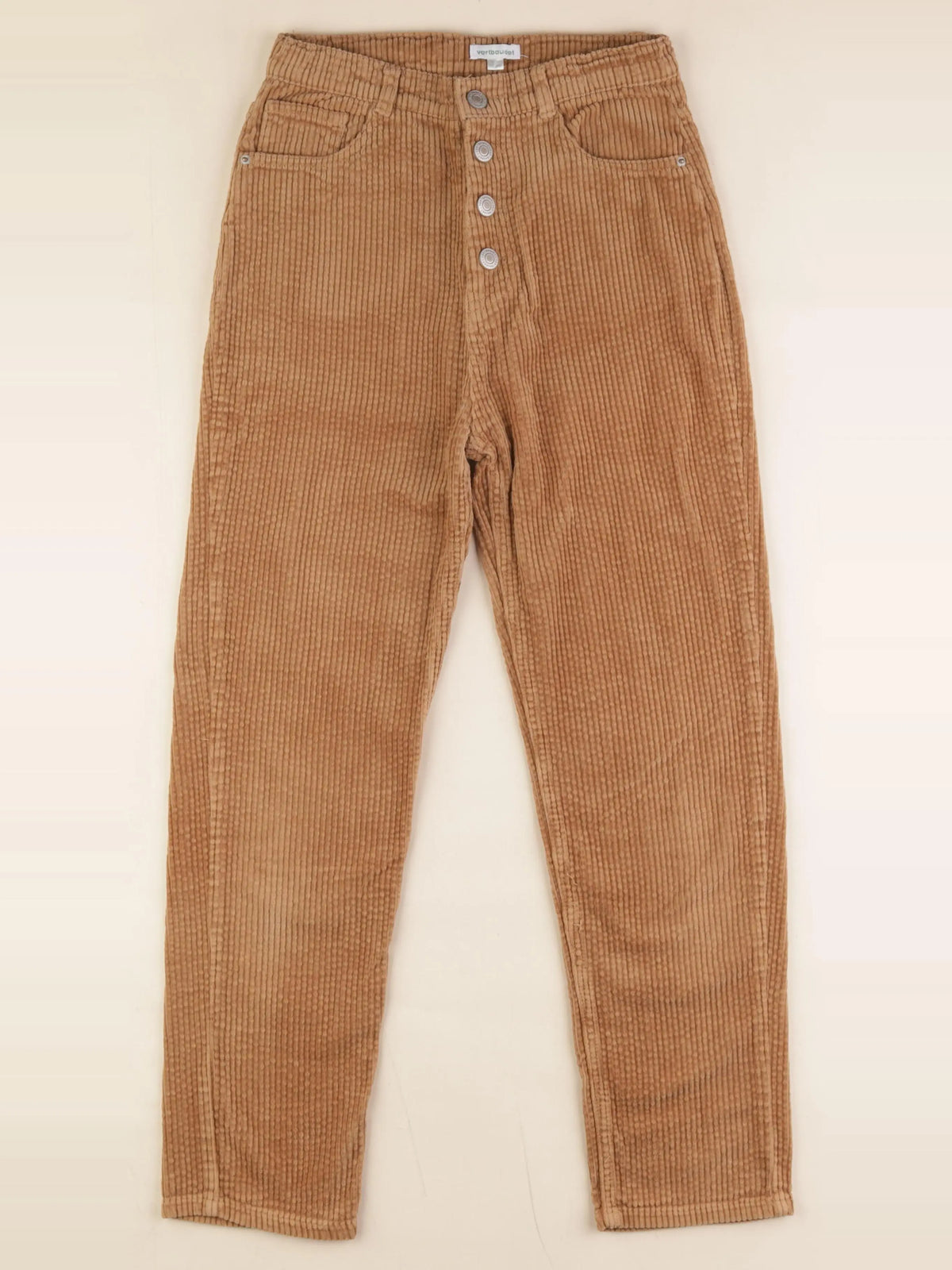 Vertbaudet - pantalon marron - 12 ans
