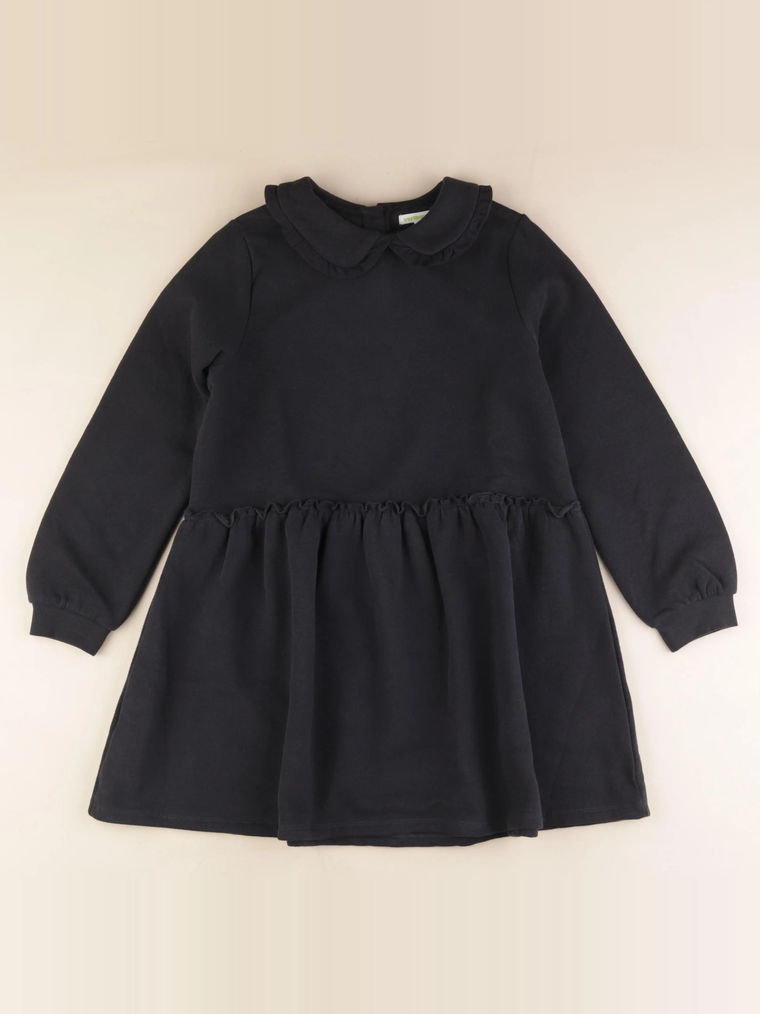 Vertbaudet - robe gris - 10 ans