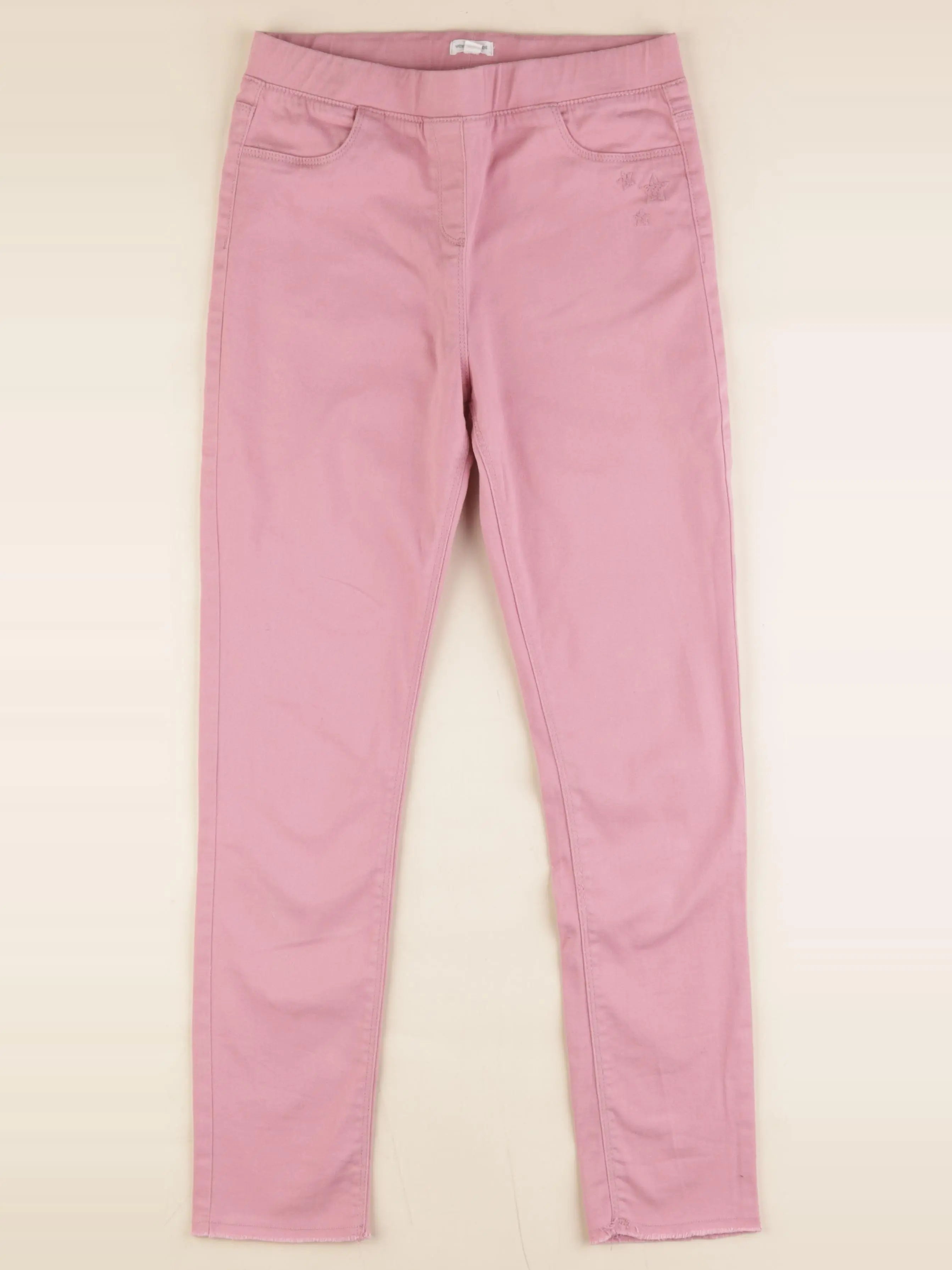 Vertbaudet - jegging rose - 12 ans