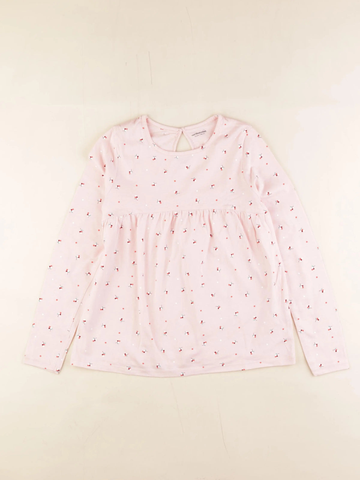 Vertbaudet - tee-shirt rose - 10 ans