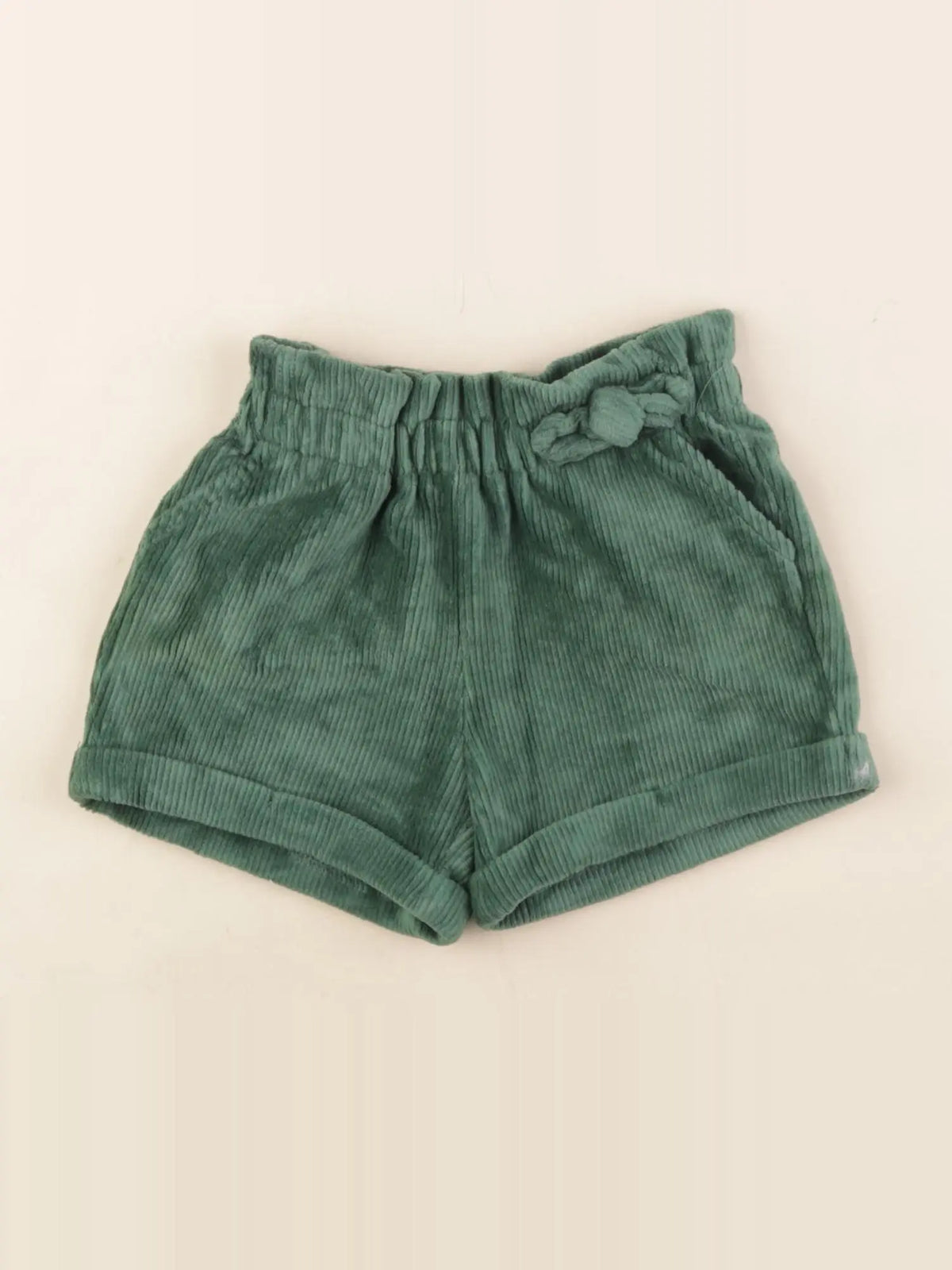 Vertbaudet - short vert - 2 ans