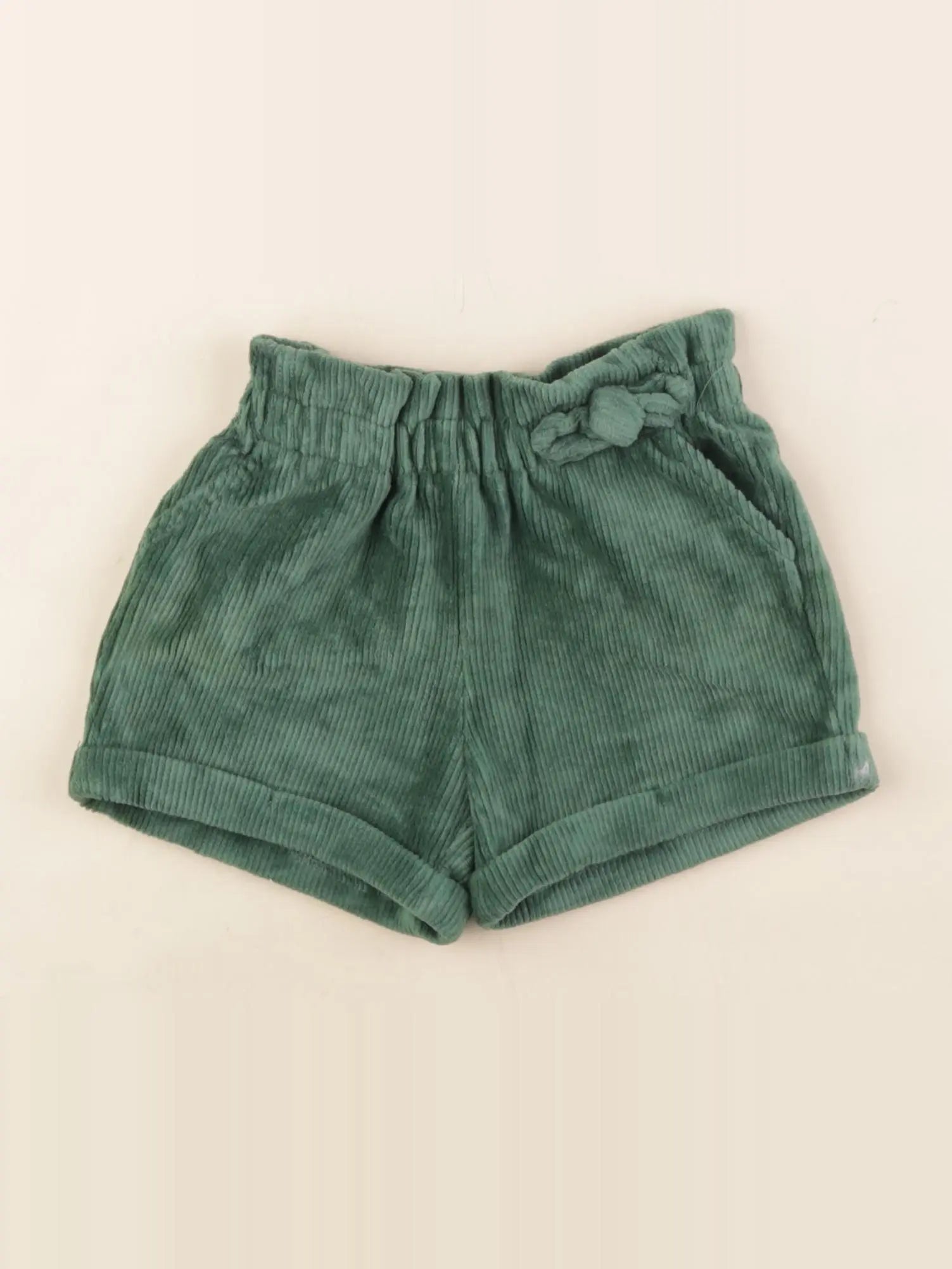 Vertbaudet - short vert - 2 ans