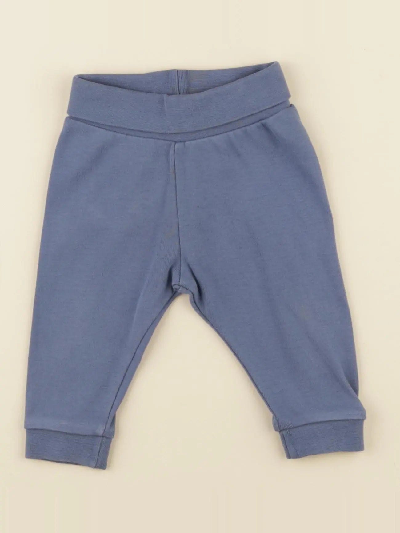 H&M - legging bleu - 2/4 mois