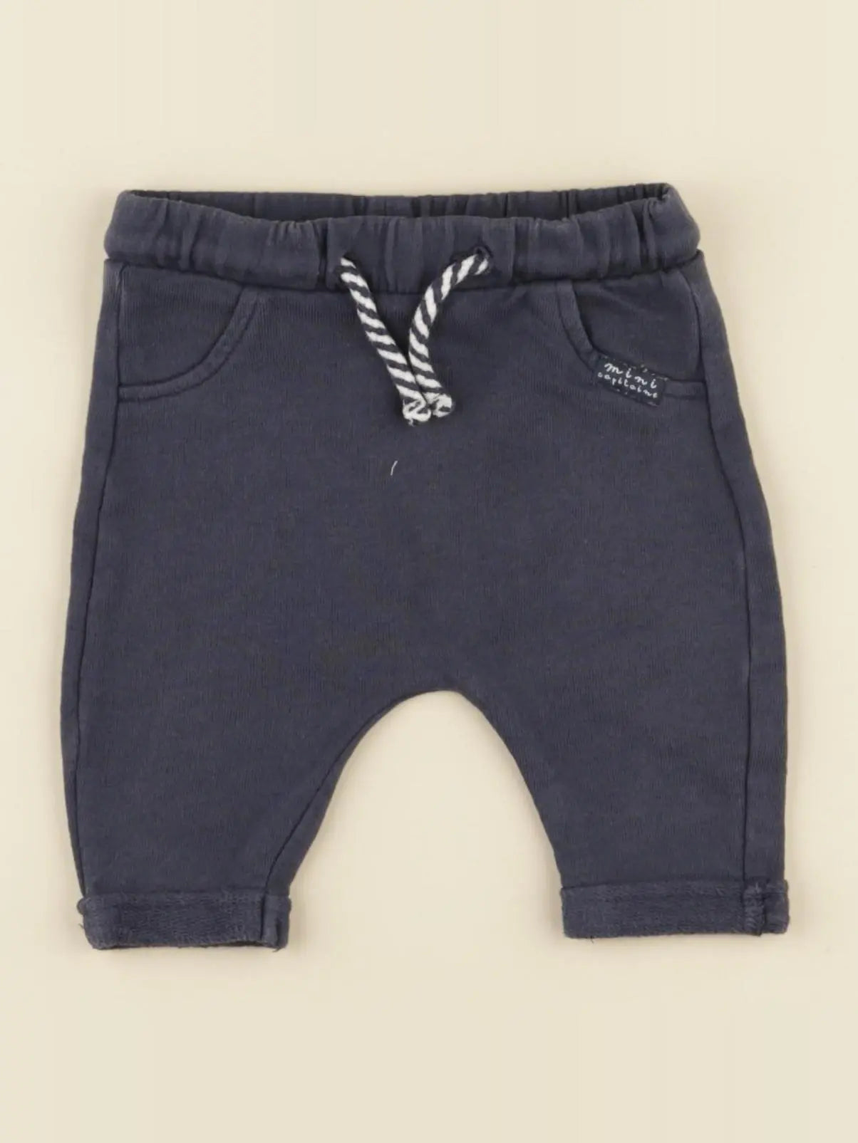 Tape à l'oeil - sarouel bleu - 3 mois