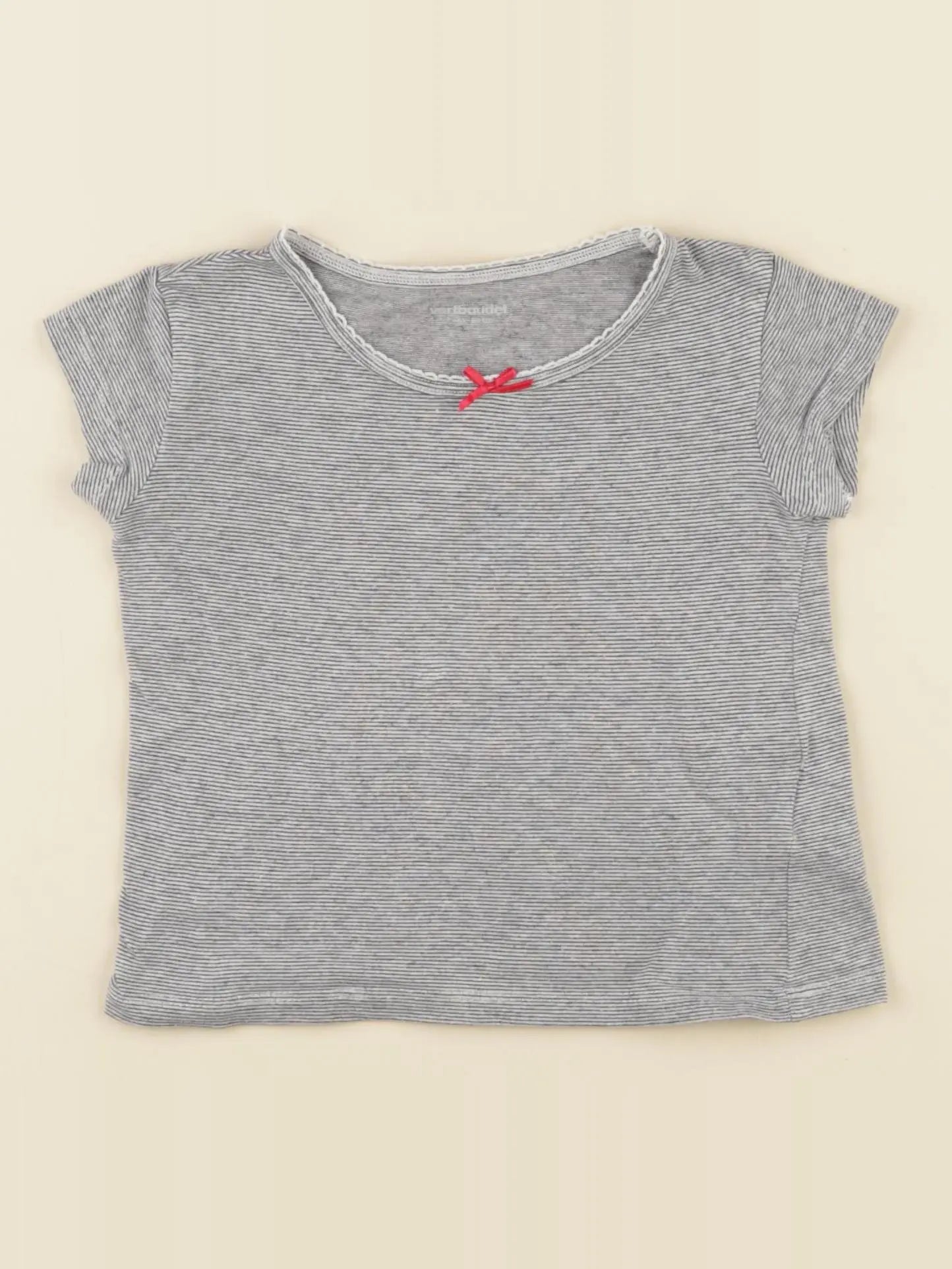 Vertbaudet - maillot de corps bleu - 2 ans