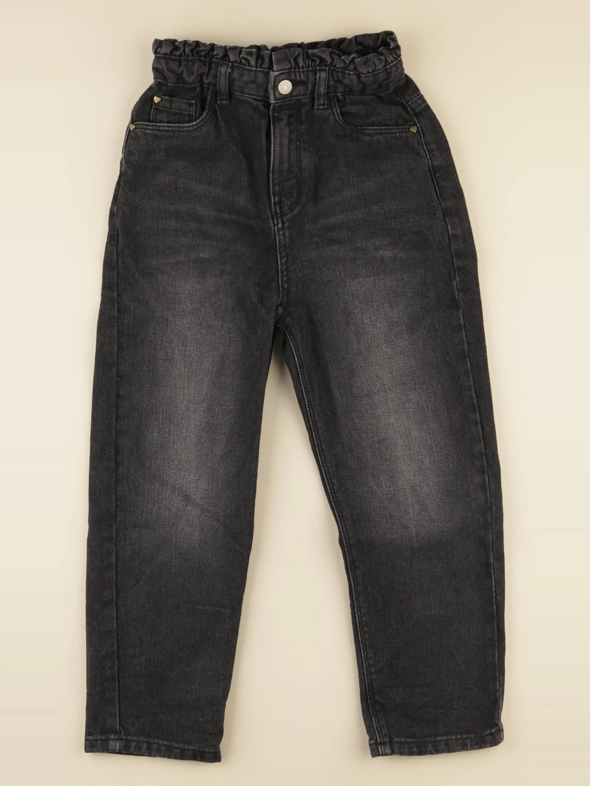 Vertbaudet - jean gris - 7 ans