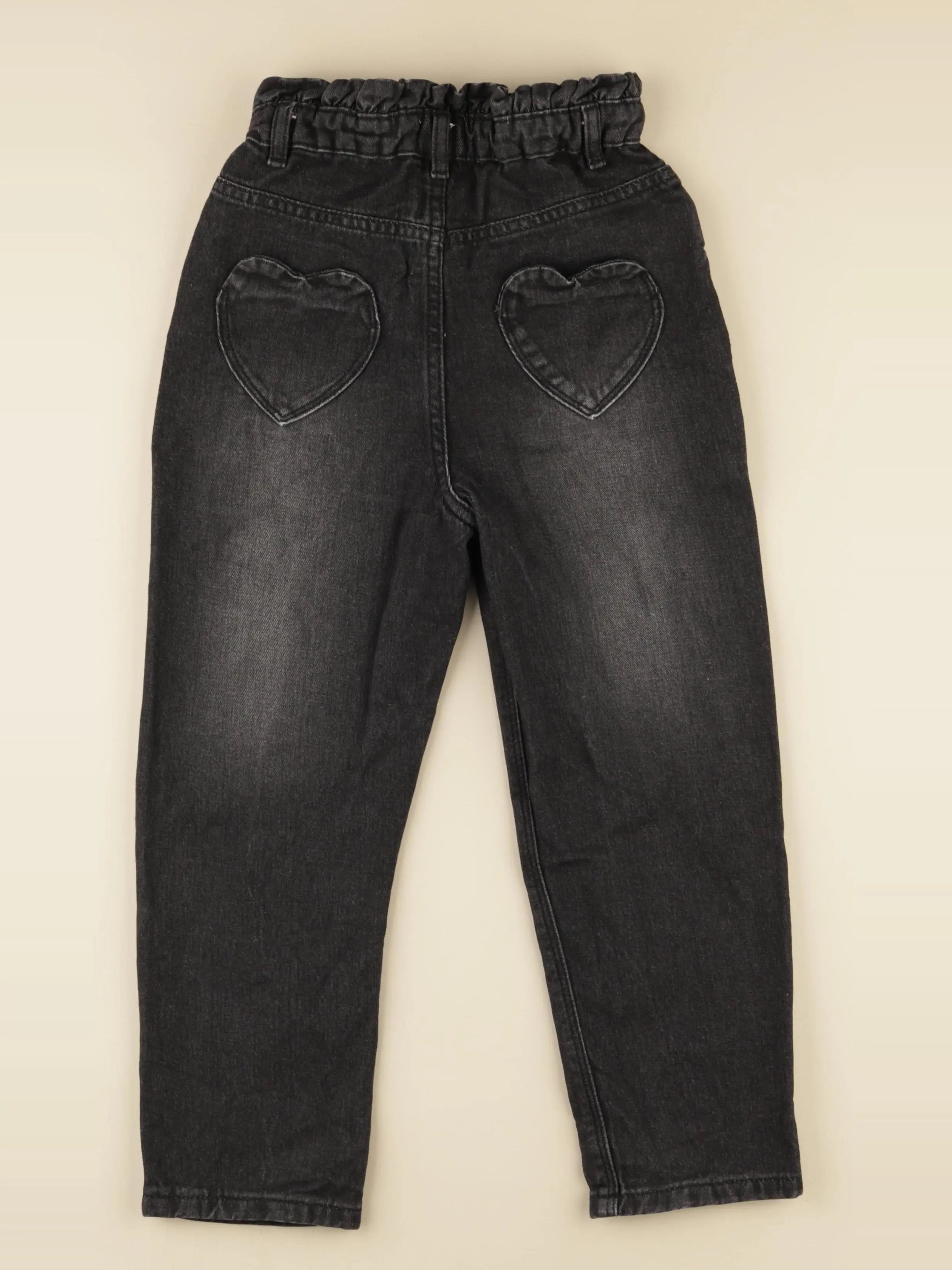 Vertbaudet - jean gris - 7 ans