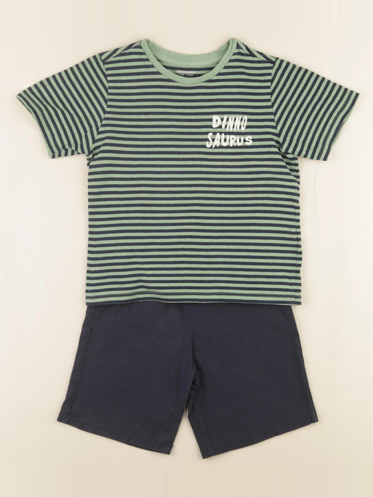 Vertbaudet - pyjama coton multicolore - 6 ans