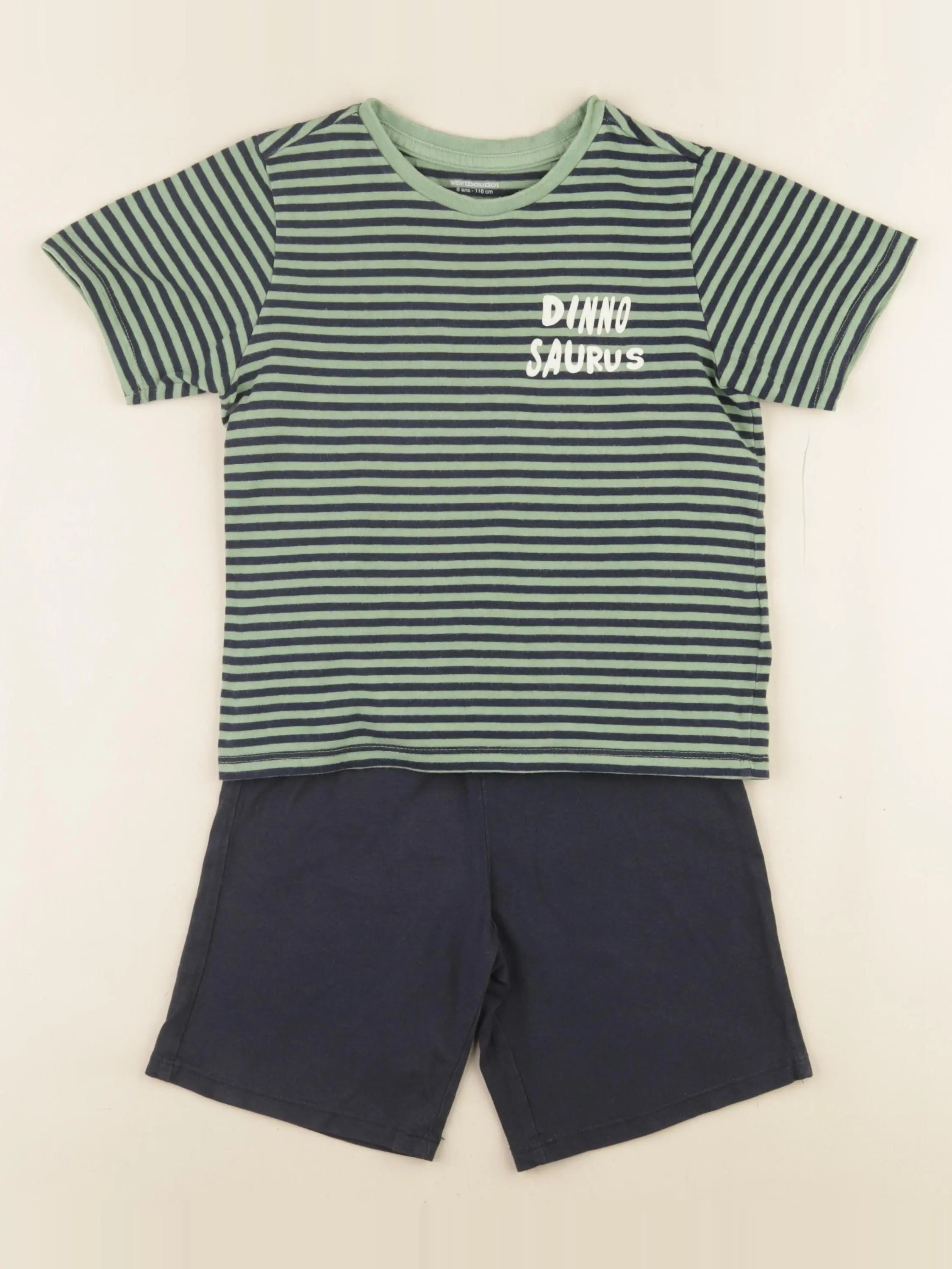 Vertbaudet - pyjama coton multicolore - 6 ans