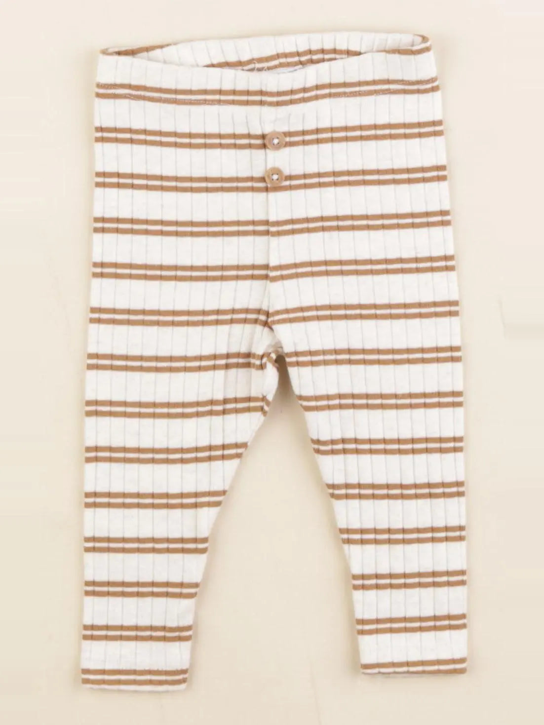 Tape à l'oeil - legging marron, beige - 6 mois