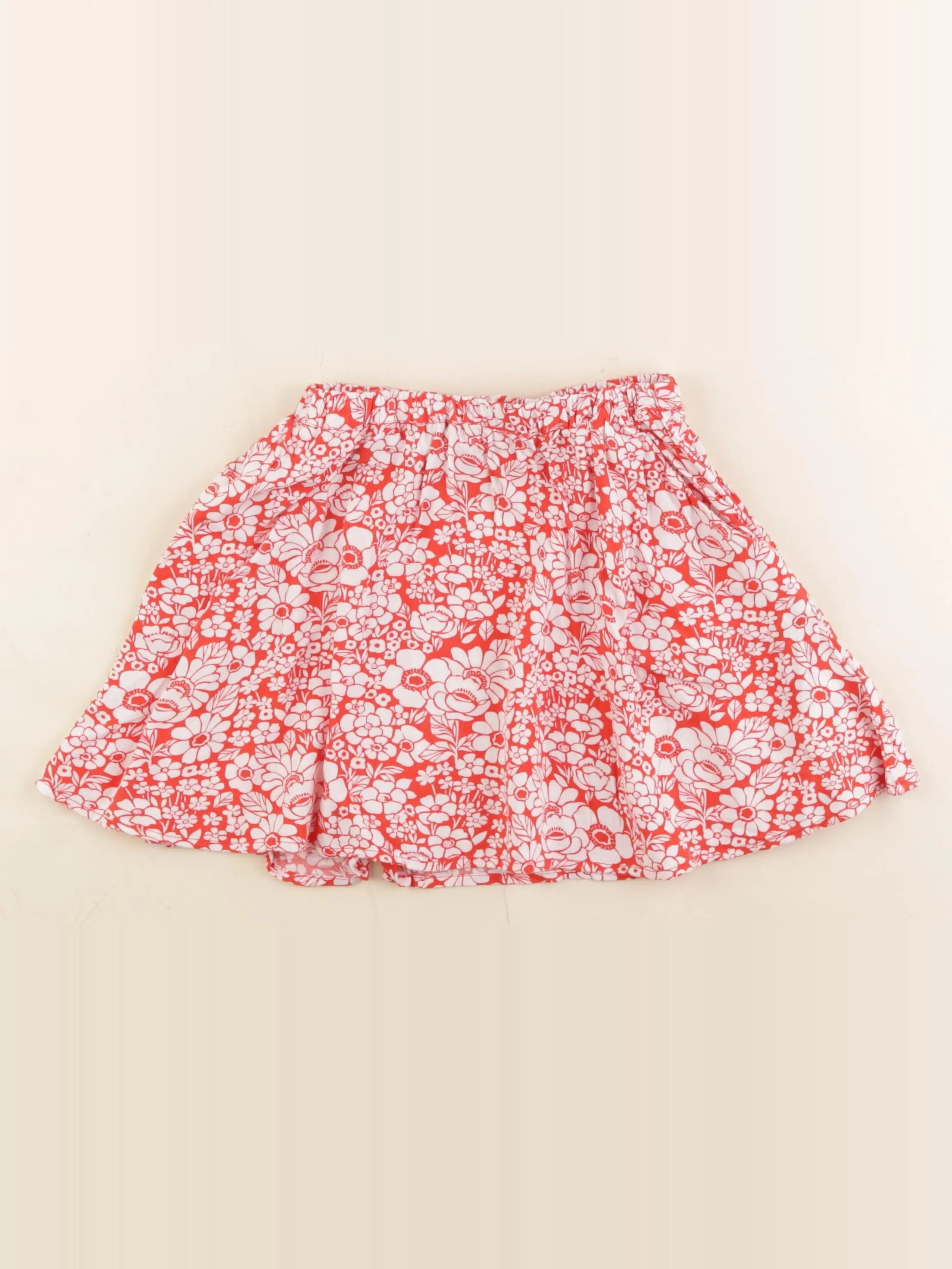 Monoprix - jupe orange - 4 ans