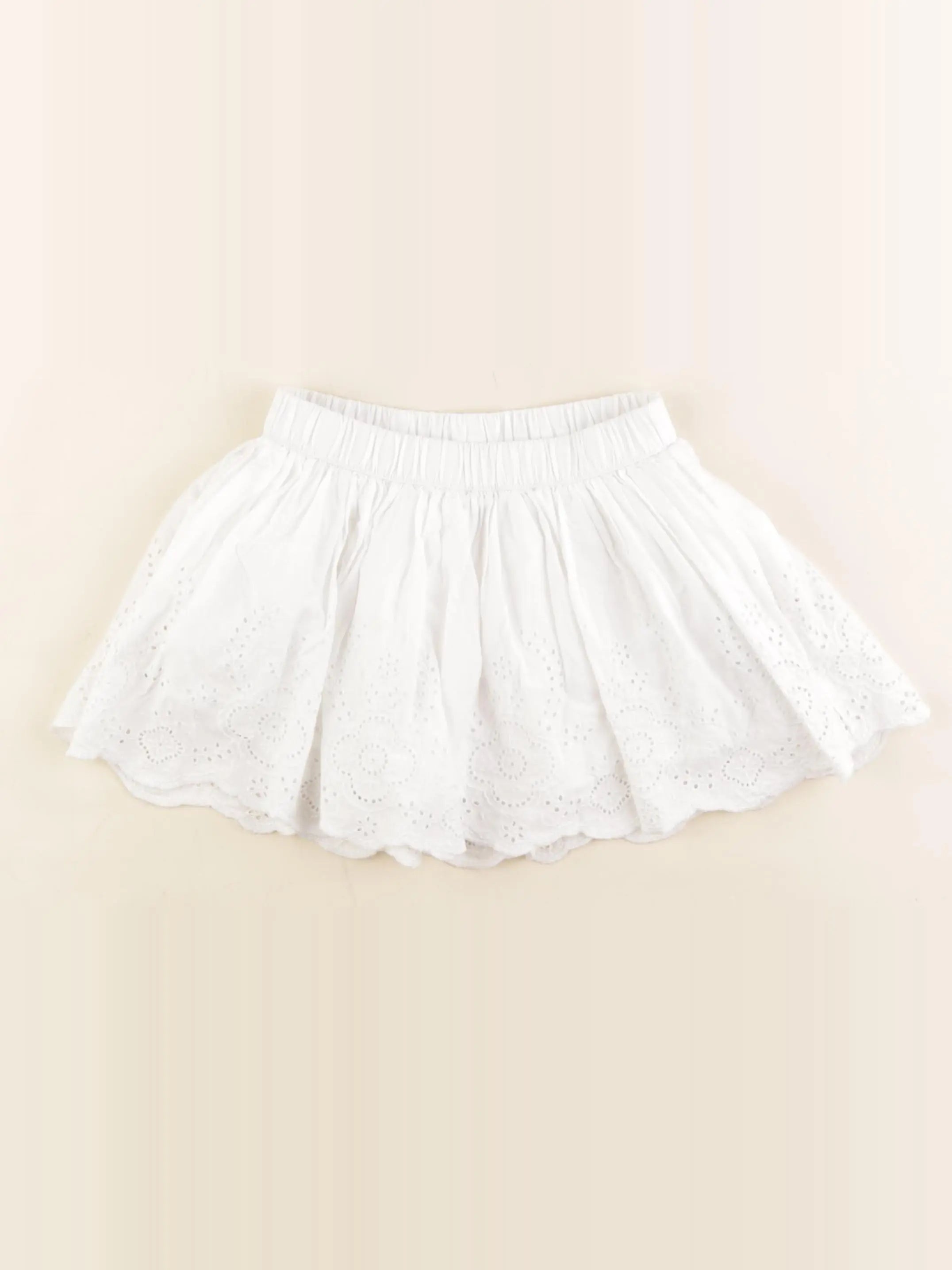GAP - jupe blanc - 4/5 ans
