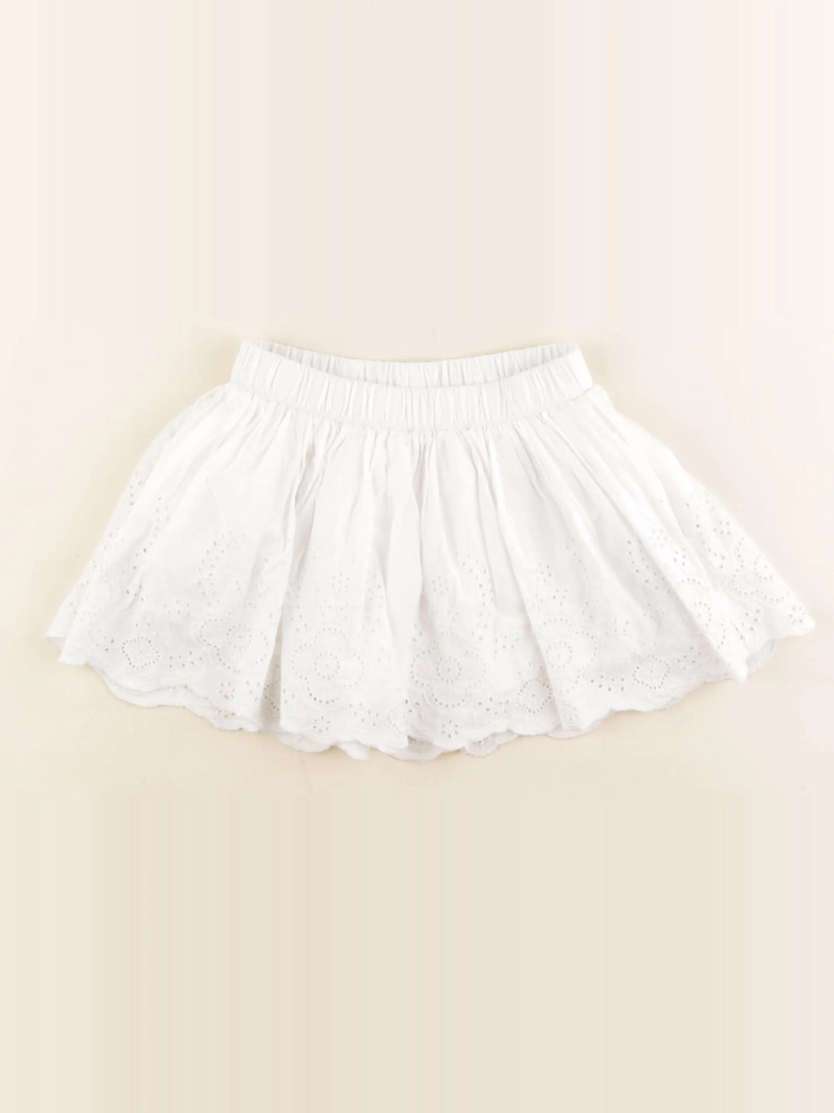 GAP - jupe blanc - 4/5 ans
