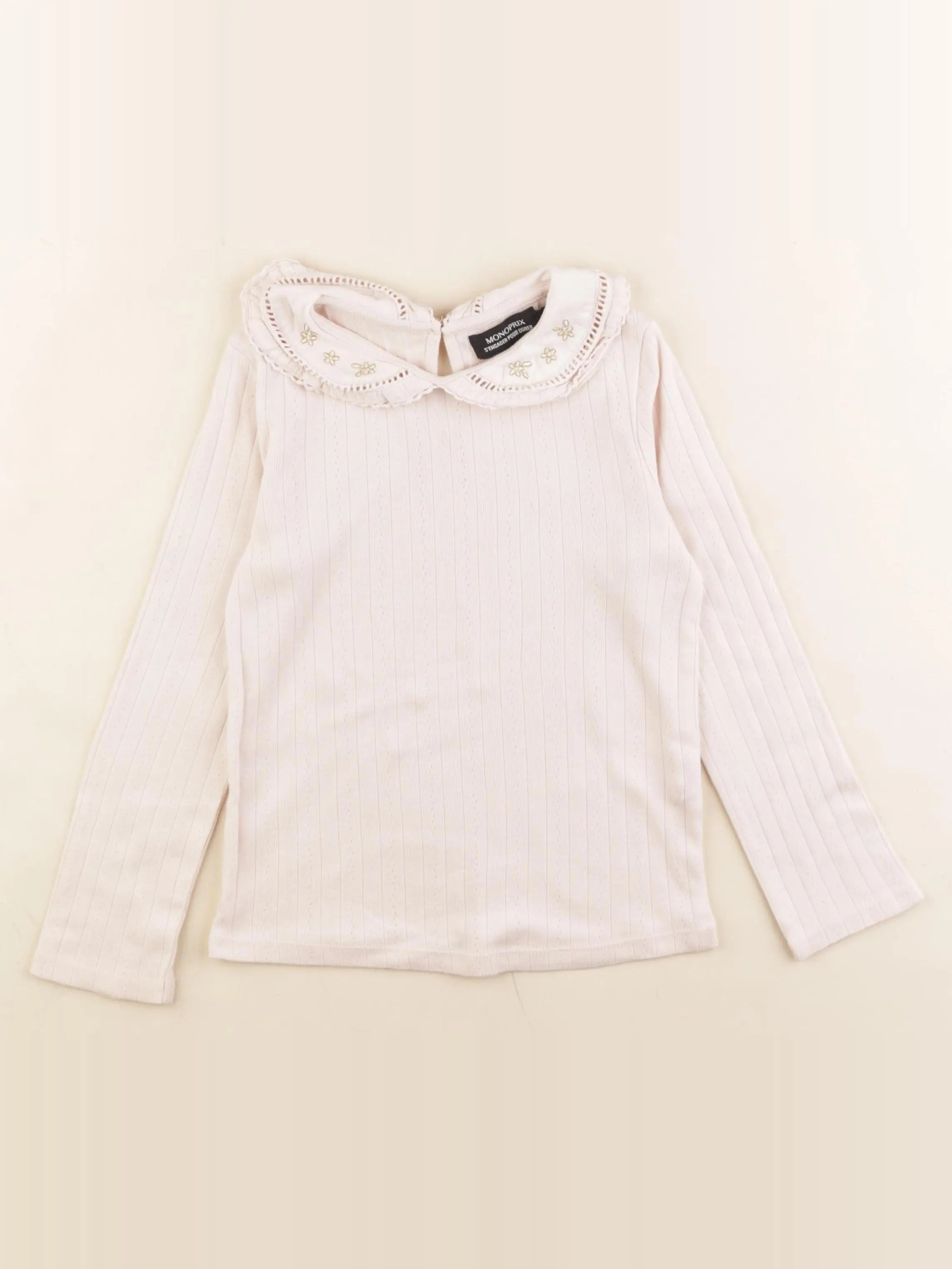 Monoprix - tee-shirt rose - 6 ans