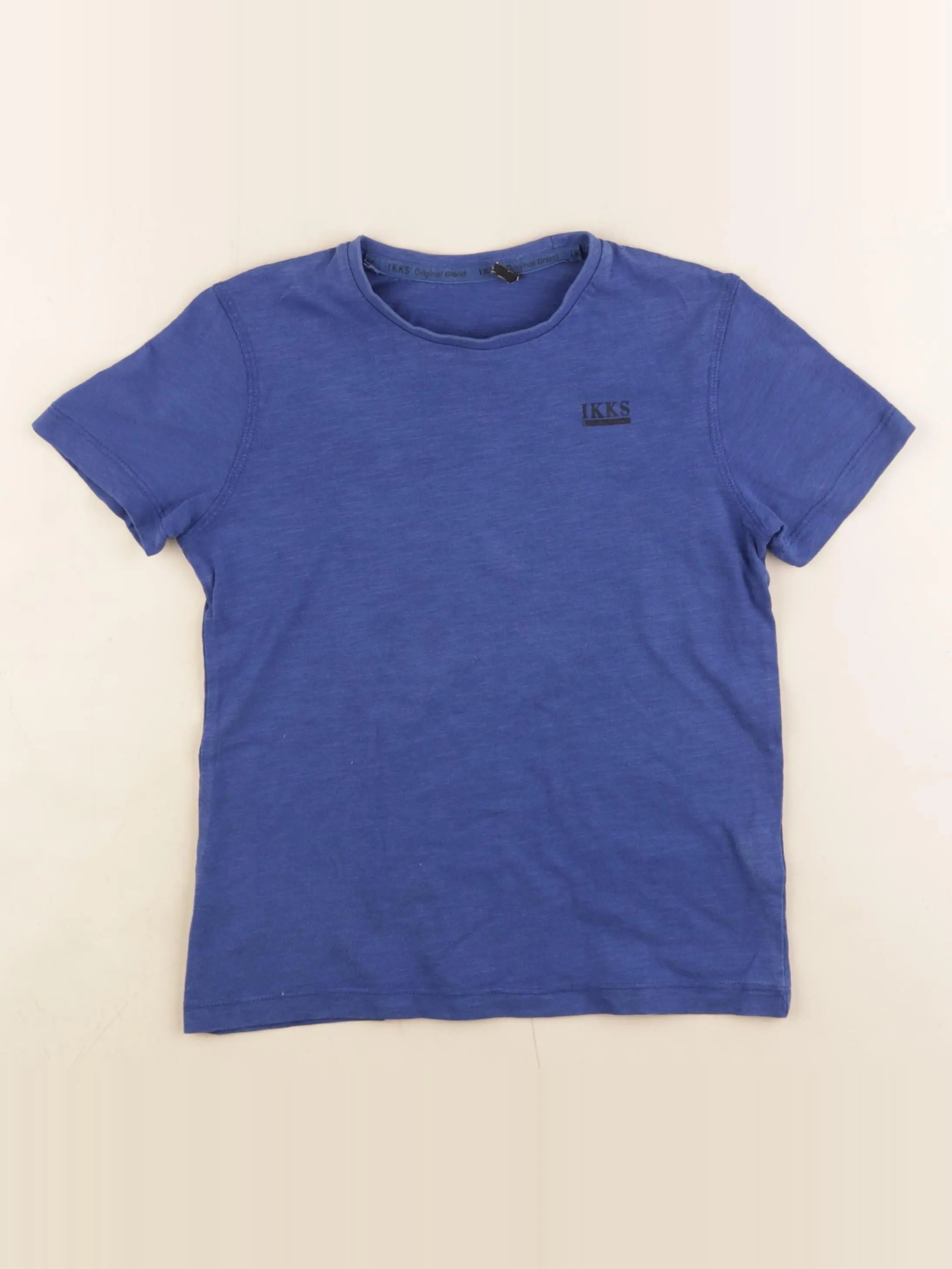 IKKS - tee-shirt bleu - 8 ans