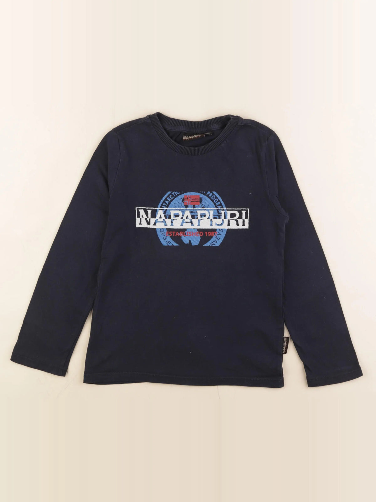 Napapijri - tee-shirt bleu - 6 ans