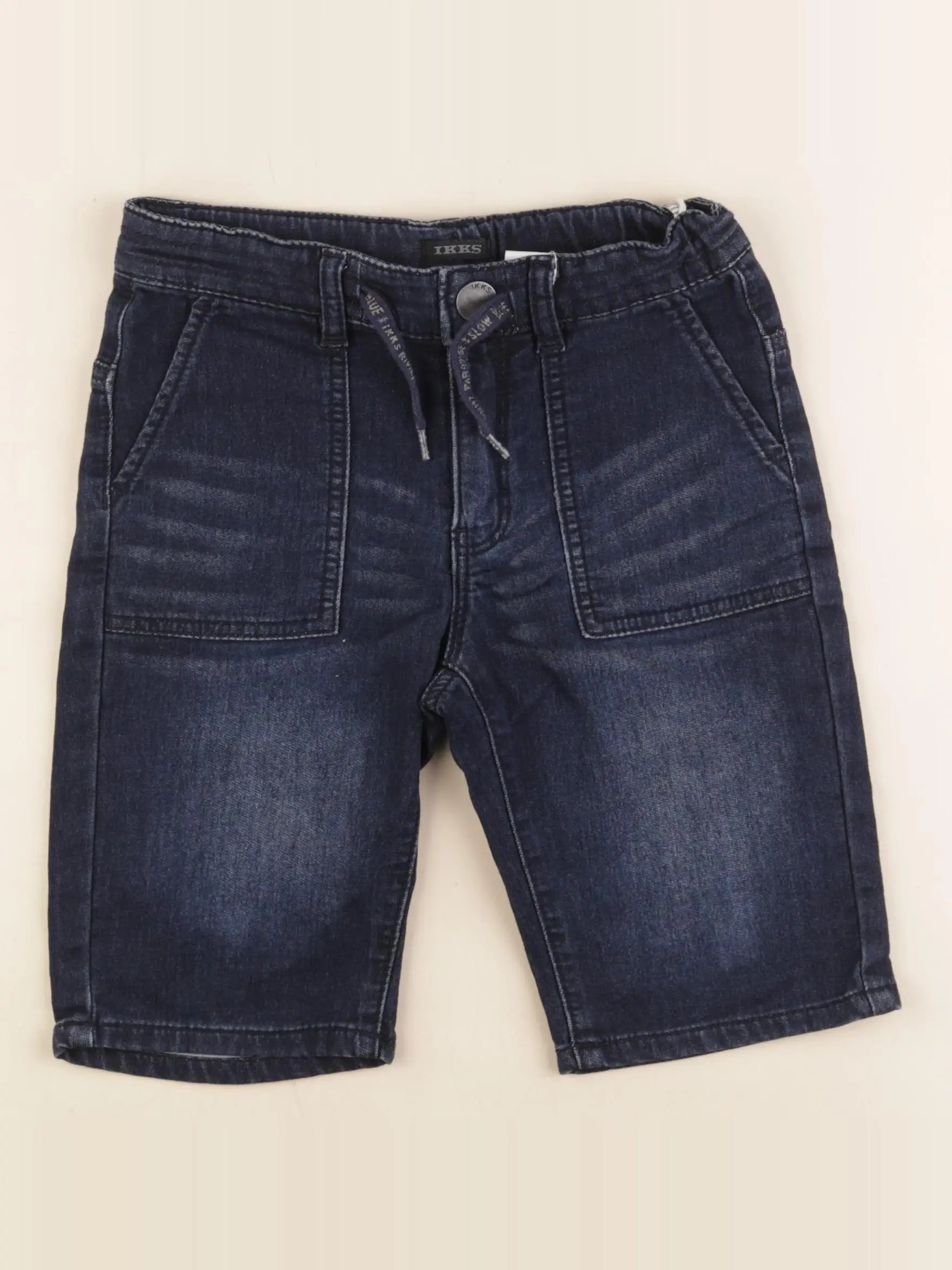 IKKS - short bleu - 8 ans