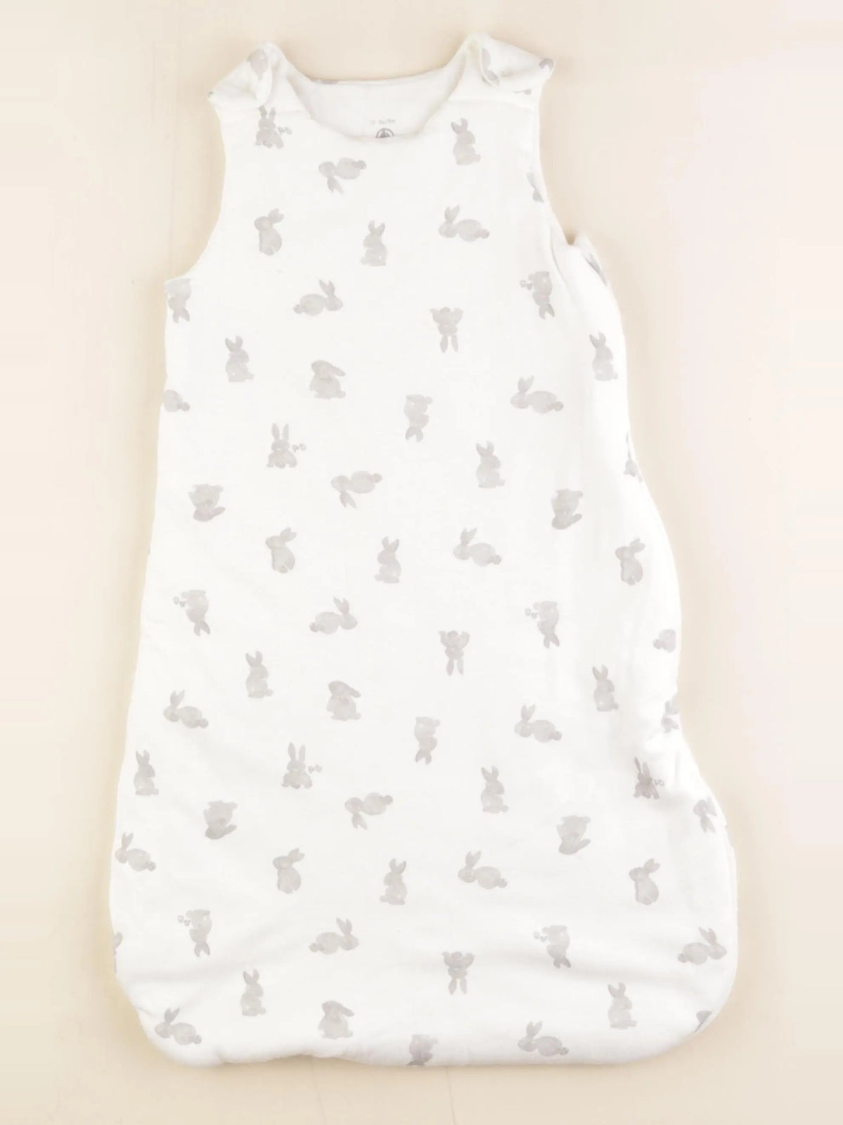 Petit Bateau - gigoteuse blanc - 0/6 mois
