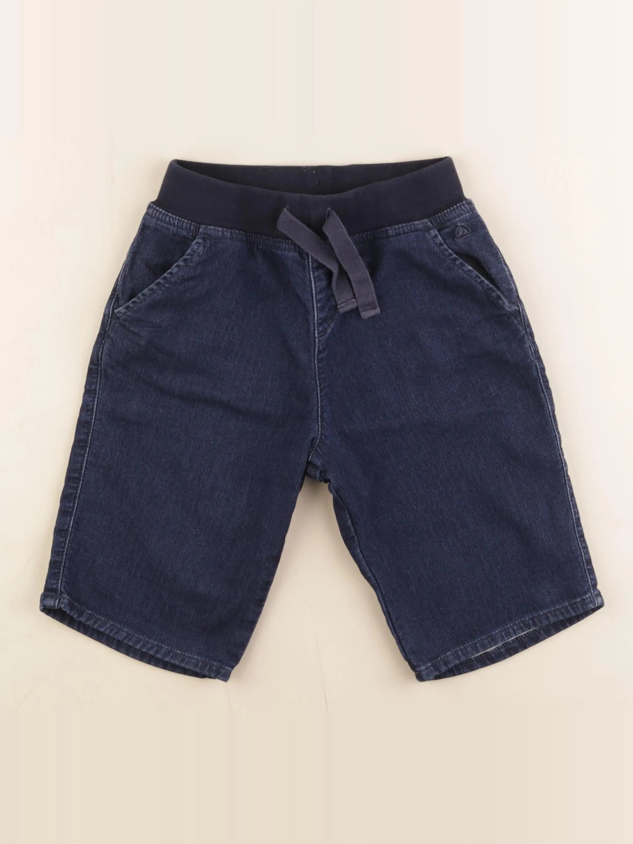 Petit Bateau - short bleu - 8 ans