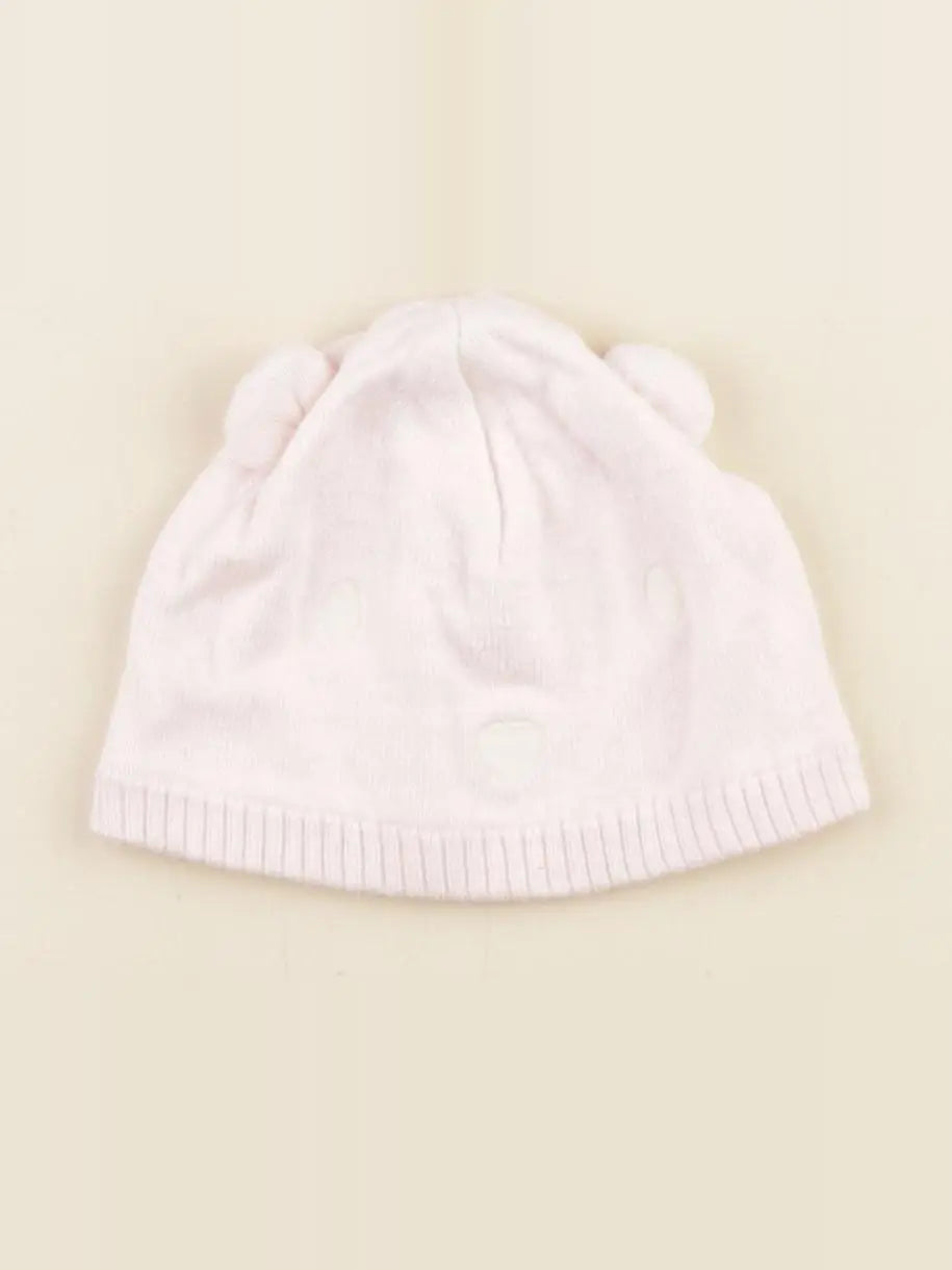 Petit Bateau - bonnet rose - 12/24 mois