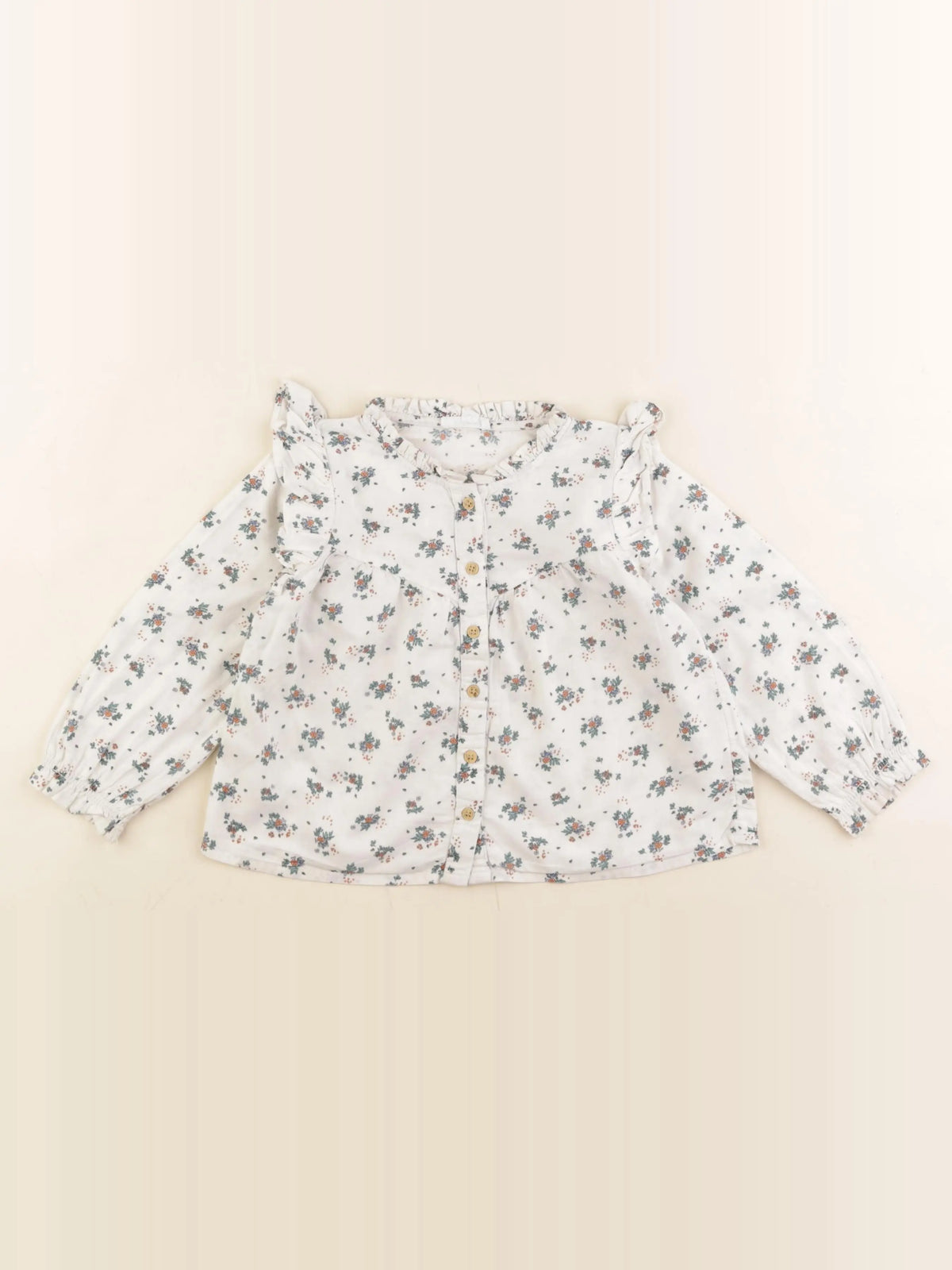 Vertbaudet - blouse multicolore - 2 ans