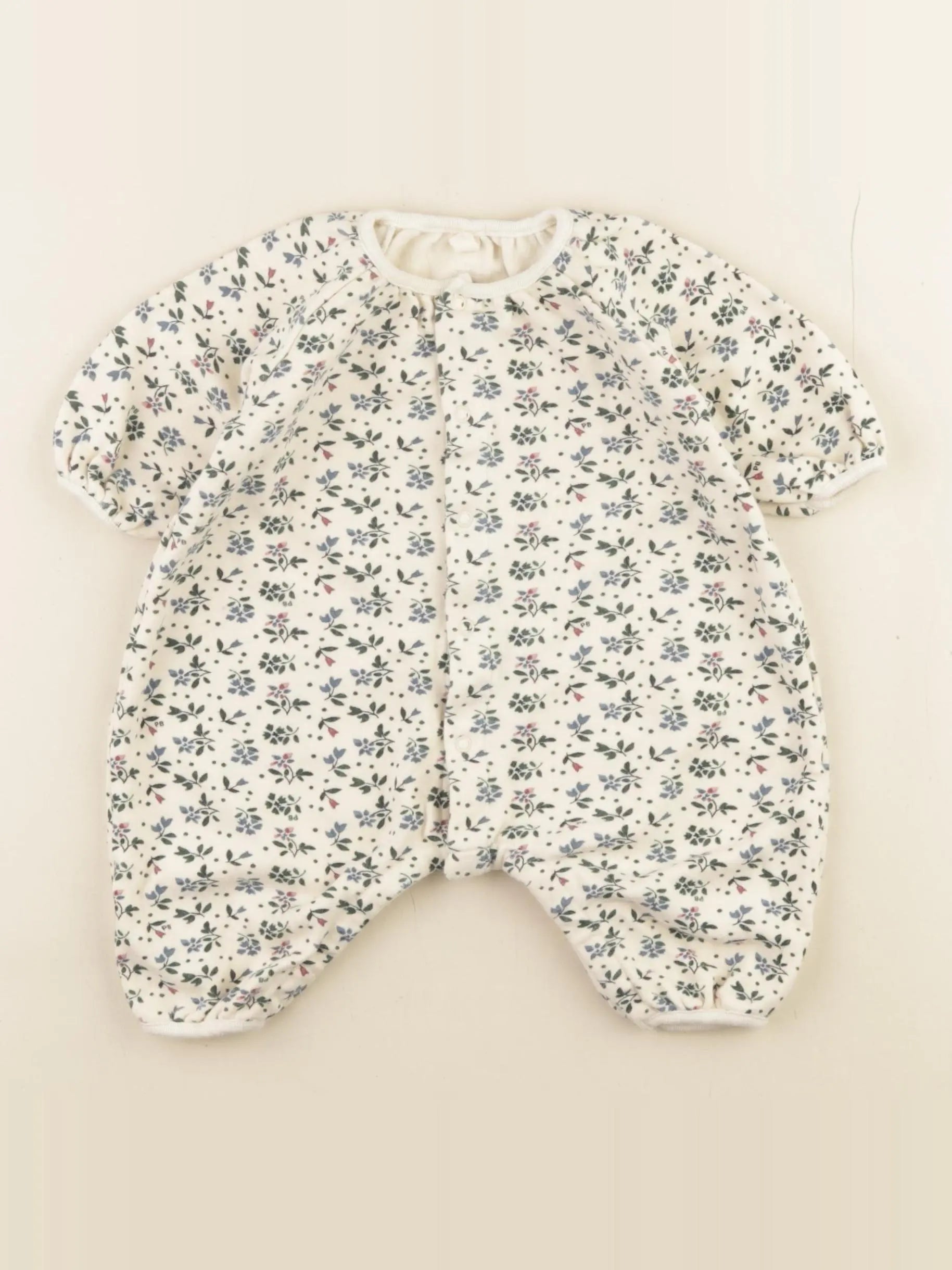 Petit Bateau - combinaison beige - 3 mois