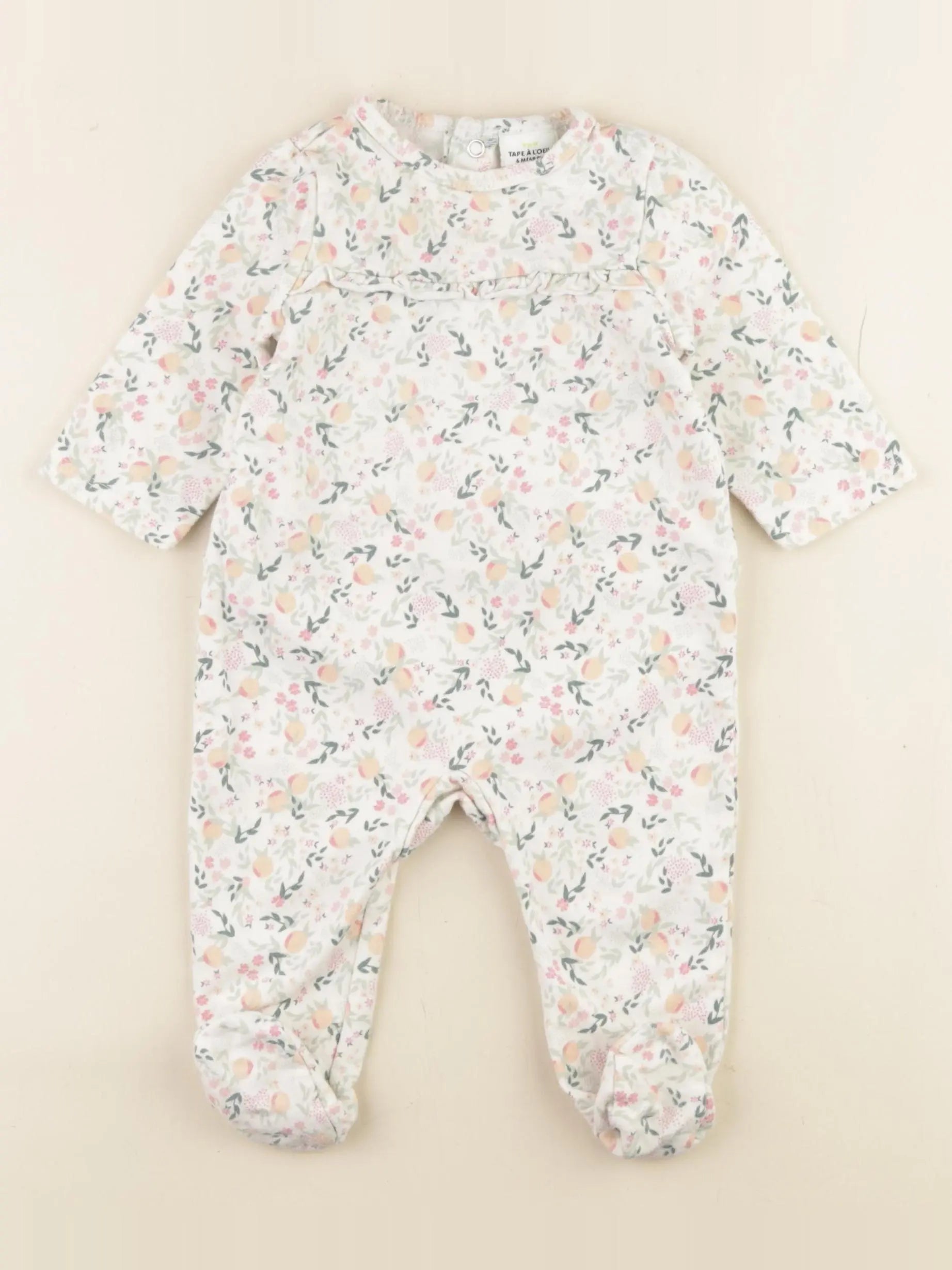 Tape à l'oeil - pyjama coton multicolore - 6 mois