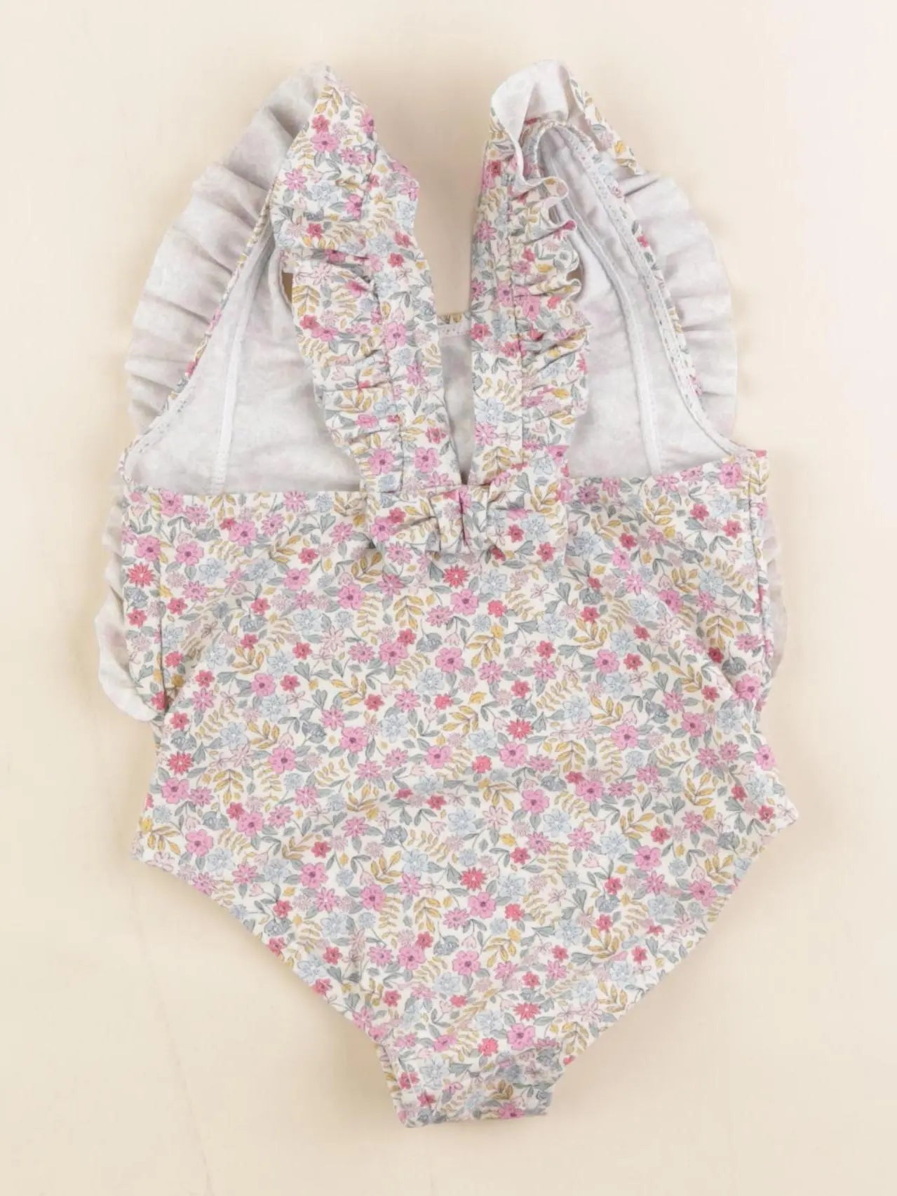 Vertbaudet - maillot de bain multicolore - 2 ans