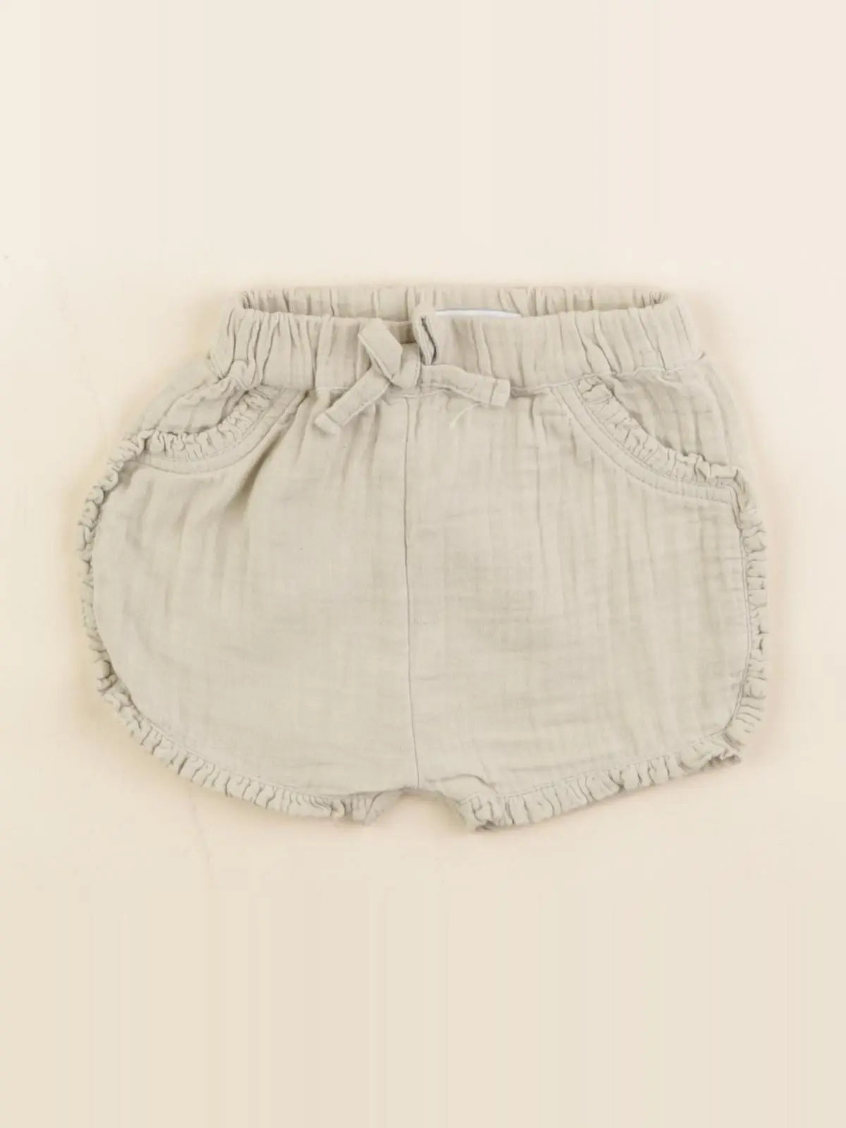 Vertbaudet - short vert - 3 mois